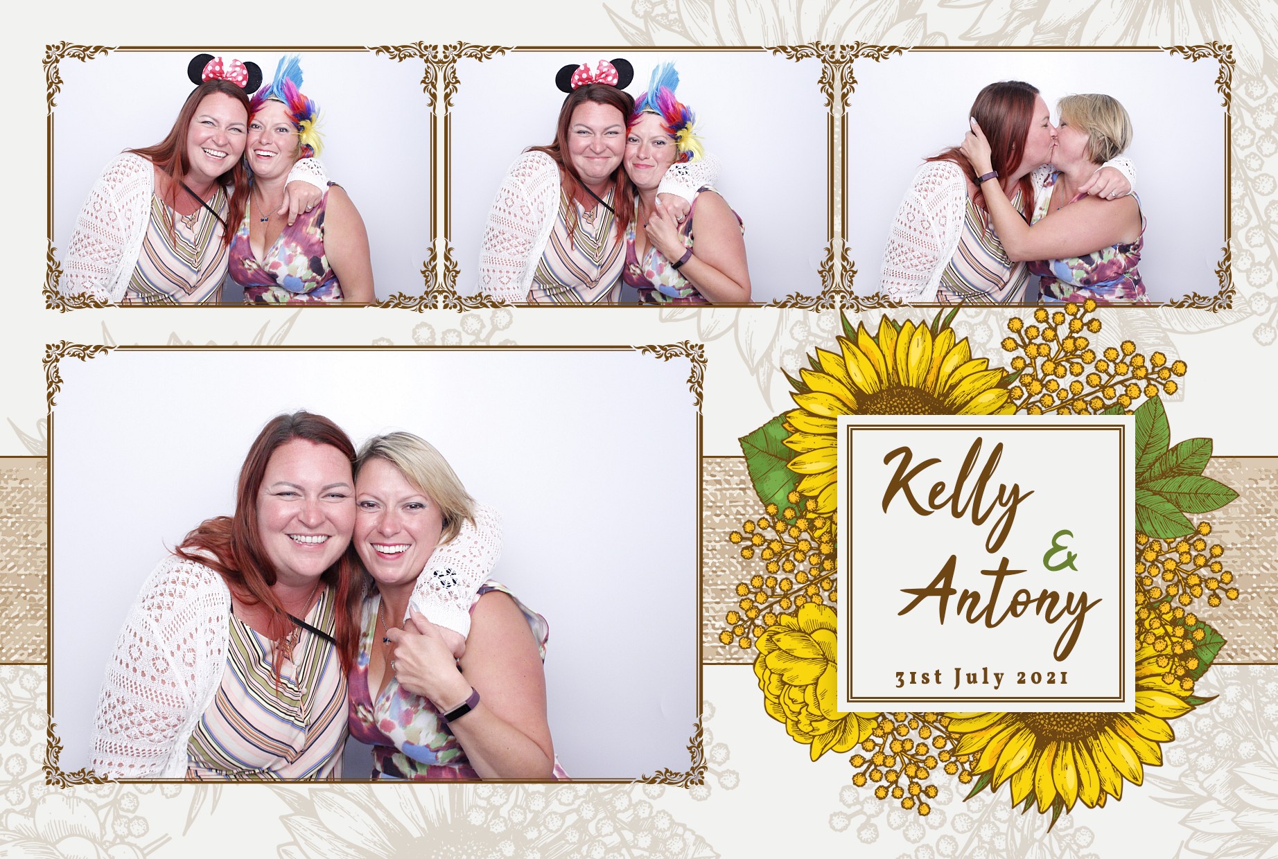 Antony and Kelly Wedding  | View more photos from the event at gallery.myphotoboothexperience.co.uk/u/MyPhotoBoothExperienceLtd/Antony-and-Kelly-Wedding