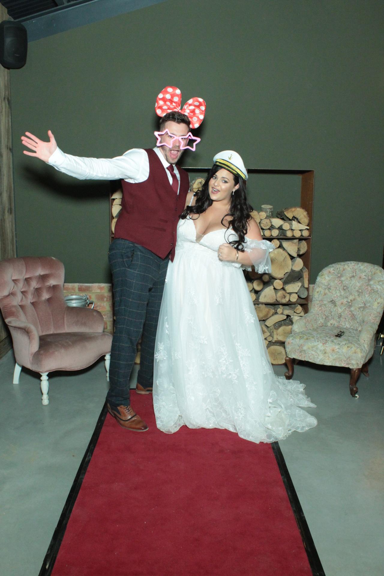 Ben & Holly's Wedding  | View more photos from the event at gallery.myphotoboothexperience.co.uk/u/MyPhotoBoothExperienceLtd/Ben-Hollys-Wedding