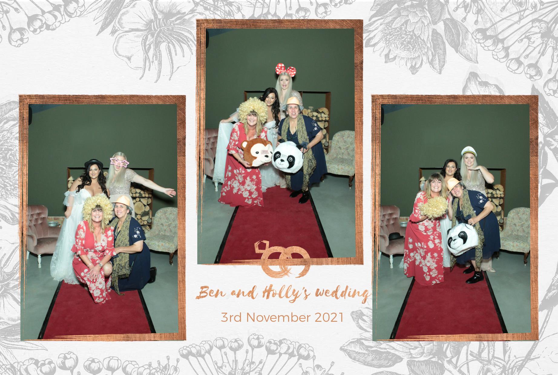 Ben & Holly's Wedding  | View more photos from the event at gallery.myphotoboothexperience.co.uk/u/MyPhotoBoothExperienceLtd/Ben-Hollys-Wedding