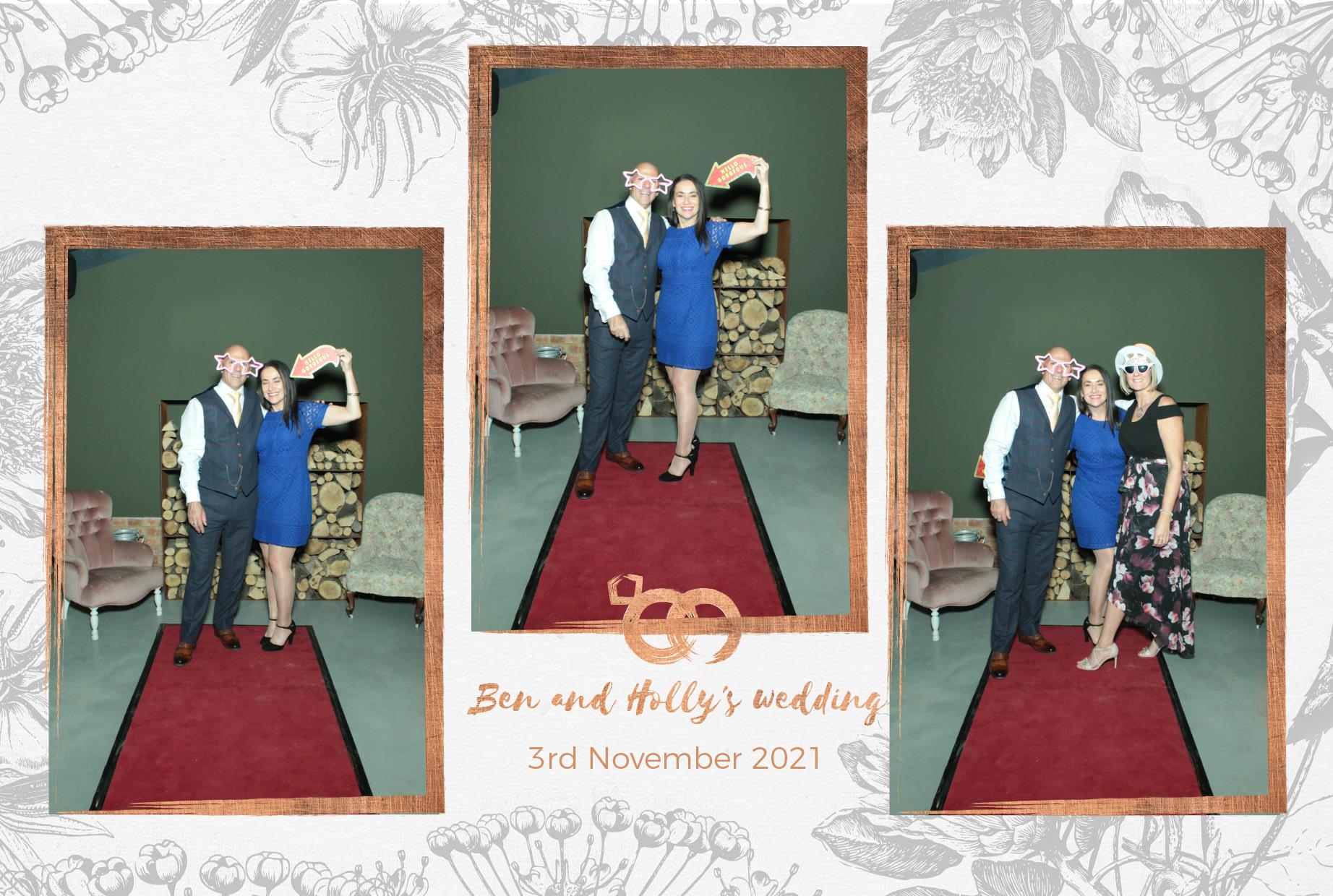 Ben & Holly's Wedding  | View more photos from the event at gallery.myphotoboothexperience.co.uk/u/MyPhotoBoothExperienceLtd/Ben-Hollys-Wedding