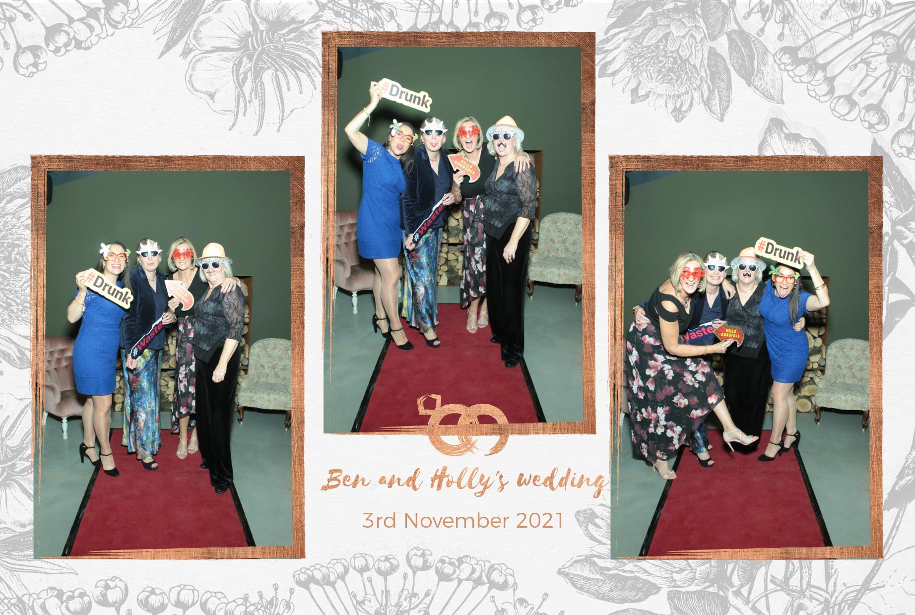 Ben & Holly's Wedding  | View more photos from the event at gallery.myphotoboothexperience.co.uk/u/MyPhotoBoothExperienceLtd/Ben-Hollys-Wedding