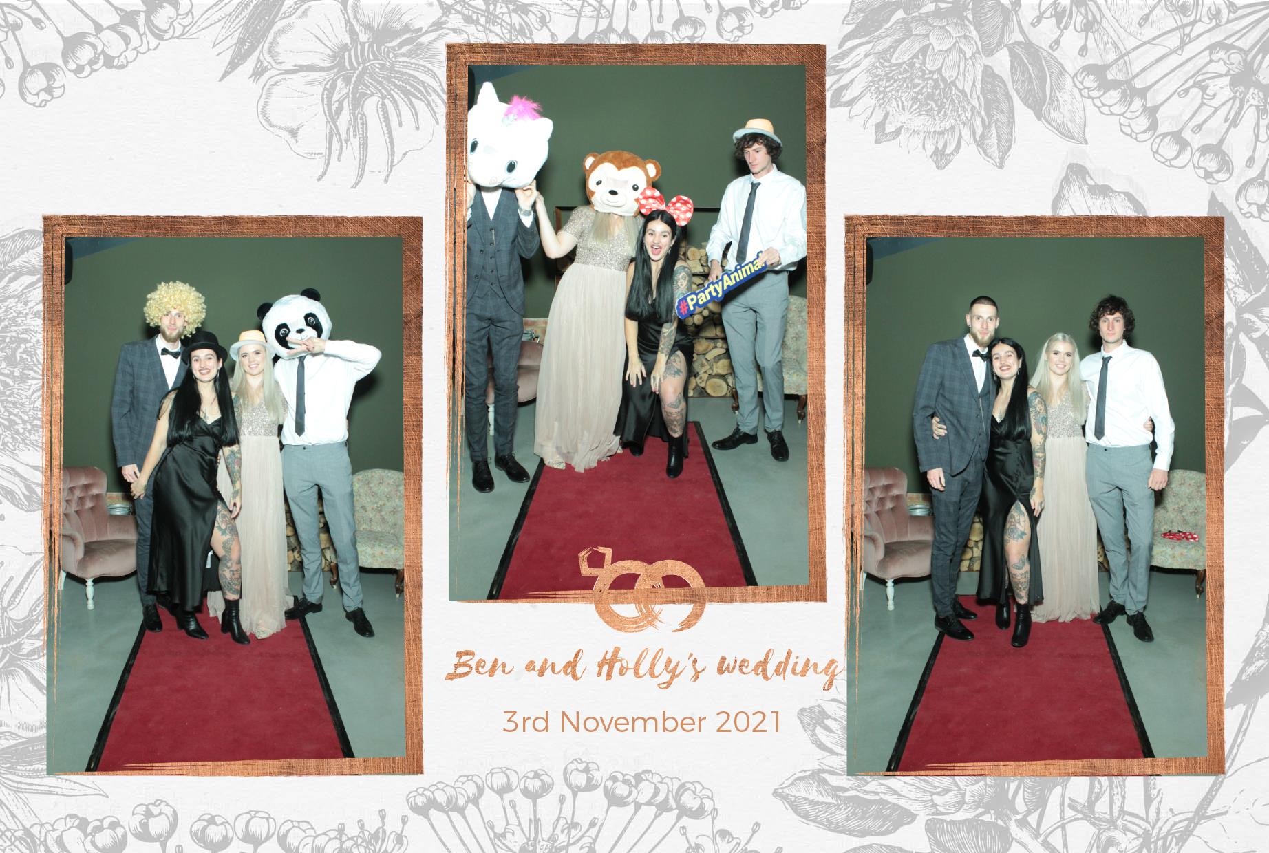 Ben & Holly's Wedding  | View more photos from the event at gallery.myphotoboothexperience.co.uk/u/MyPhotoBoothExperienceLtd/Ben-Hollys-Wedding