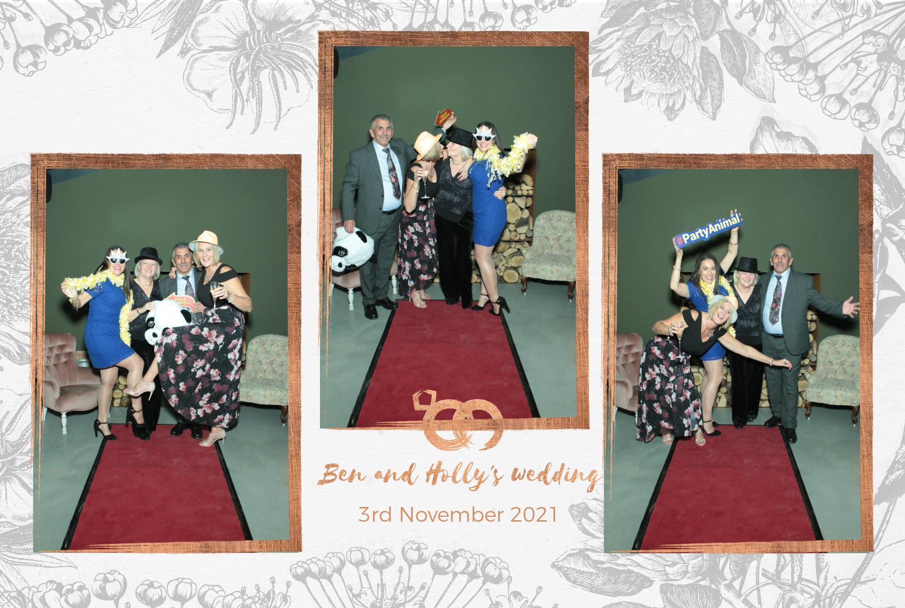 Ben & Holly's Wedding  | View more photos from the event at gallery.myphotoboothexperience.co.uk/u/MyPhotoBoothExperienceLtd/Ben-Hollys-Wedding