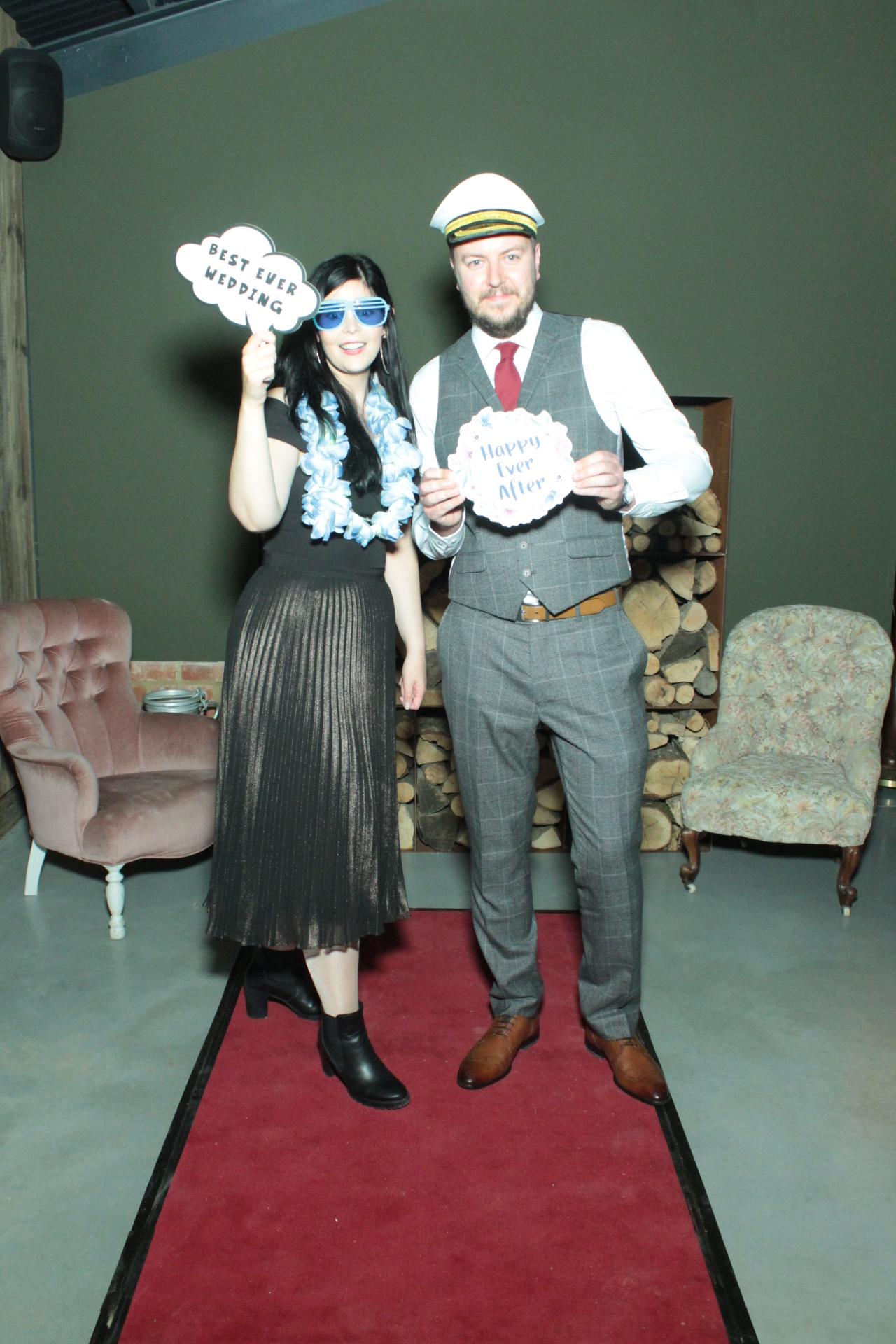 Ben & Holly's Wedding  | View more photos from the event at gallery.myphotoboothexperience.co.uk/u/MyPhotoBoothExperienceLtd/Ben-Hollys-Wedding