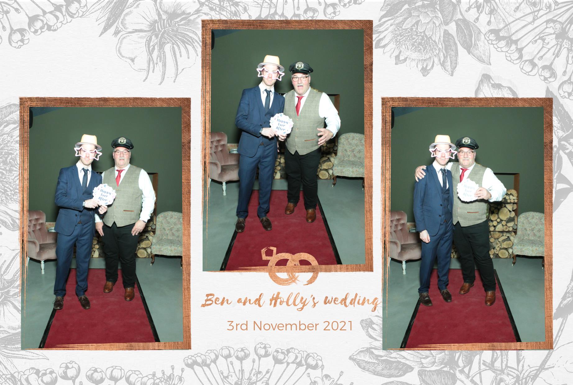 Ben & Holly's Wedding  | View more photos from the event at gallery.myphotoboothexperience.co.uk/u/MyPhotoBoothExperienceLtd/Ben-Hollys-Wedding