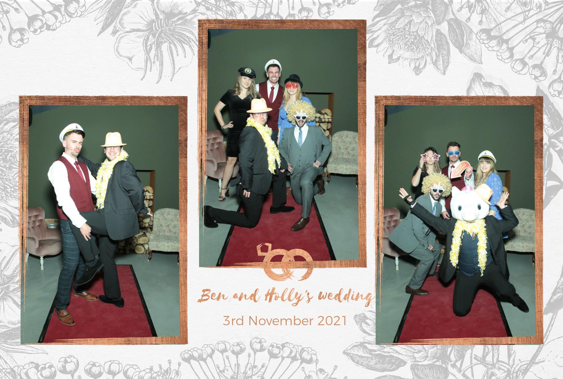 Ben & Holly's Wedding  | View more photos from the event at gallery.myphotoboothexperience.co.uk/u/MyPhotoBoothExperienceLtd/Ben-Hollys-Wedding