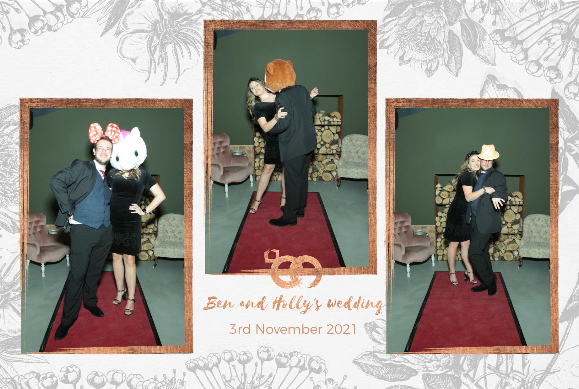 Ben & Holly's Wedding  | View more photos from the event at gallery.myphotoboothexperience.co.uk/u/MyPhotoBoothExperienceLtd/Ben-Hollys-Wedding