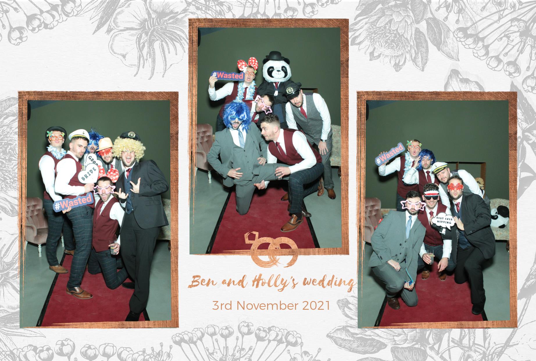 Ben & Holly's Wedding  | View more photos from the event at gallery.myphotoboothexperience.co.uk/u/MyPhotoBoothExperienceLtd/Ben-Hollys-Wedding