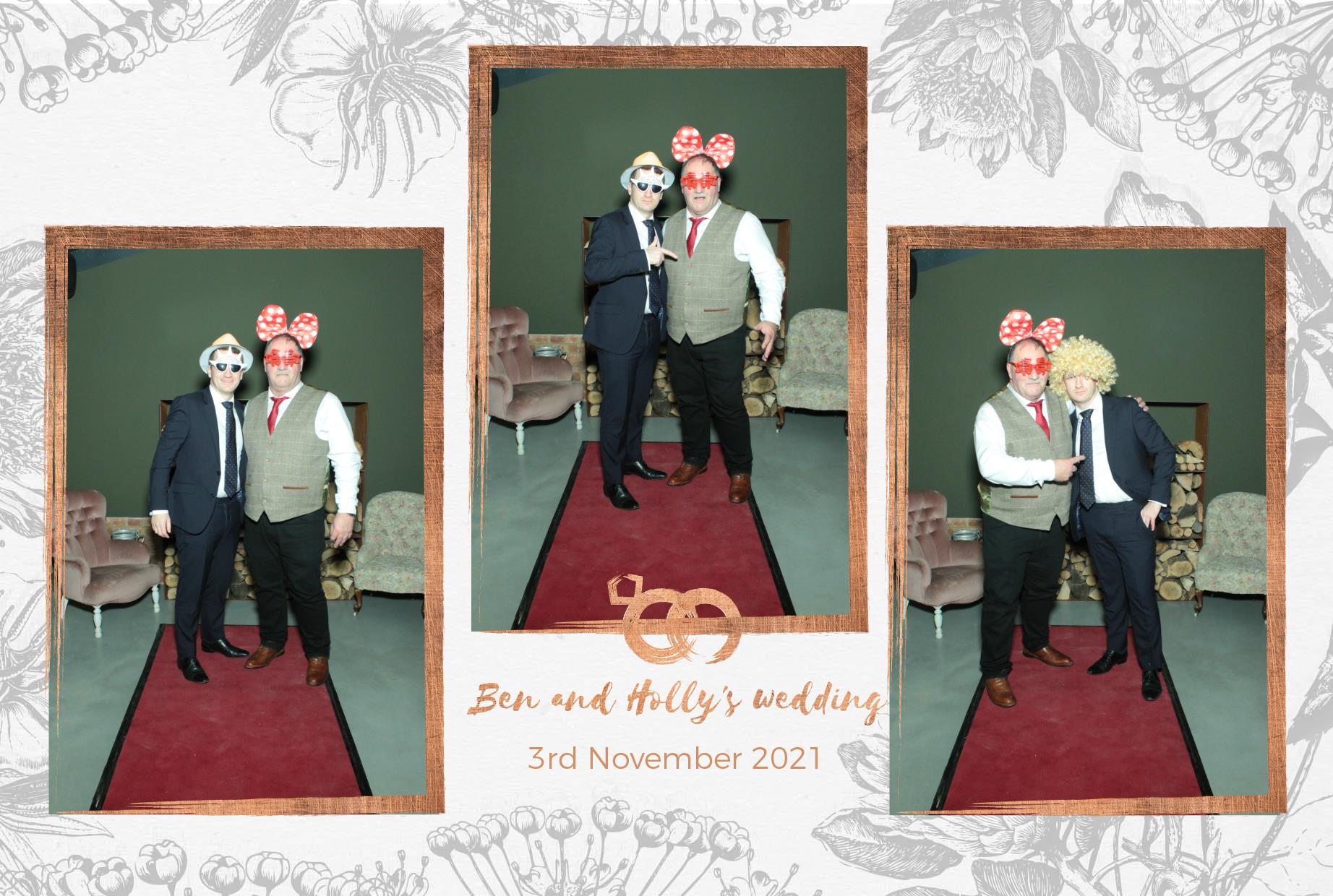 Ben & Holly's Wedding  | View more photos from the event at gallery.myphotoboothexperience.co.uk/u/MyPhotoBoothExperienceLtd/Ben-Hollys-Wedding