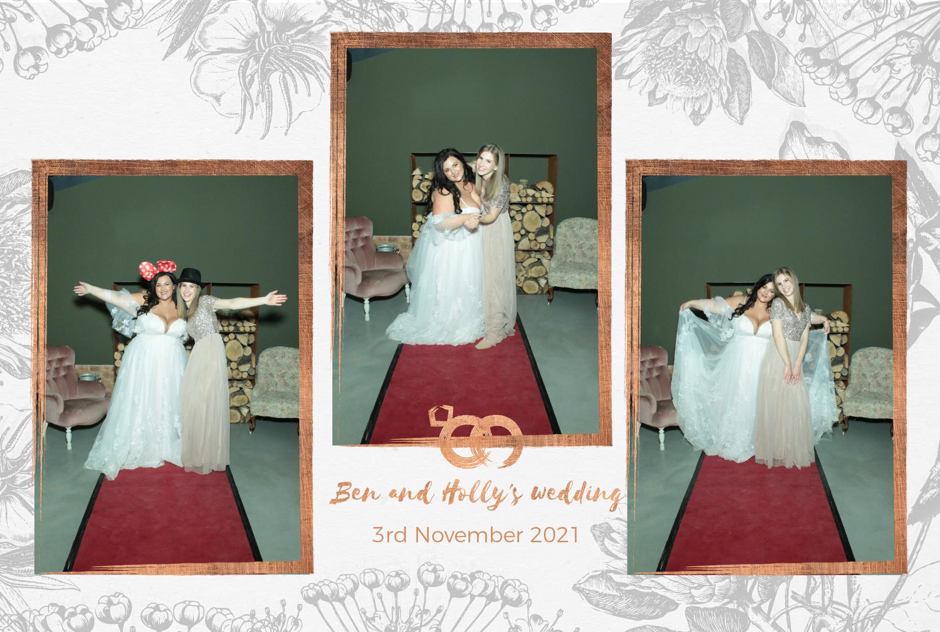 Ben & Holly's Wedding  | View more photos from the event at gallery.myphotoboothexperience.co.uk/u/MyPhotoBoothExperienceLtd/Ben-Hollys-Wedding