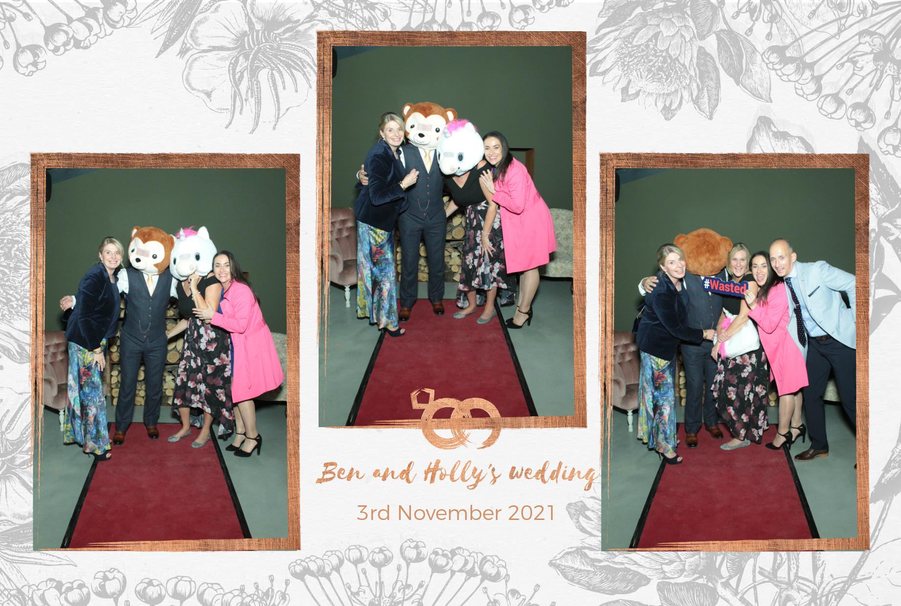 Ben & Holly's Wedding  | View more photos from the event at gallery.myphotoboothexperience.co.uk/u/MyPhotoBoothExperienceLtd/Ben-Hollys-Wedding