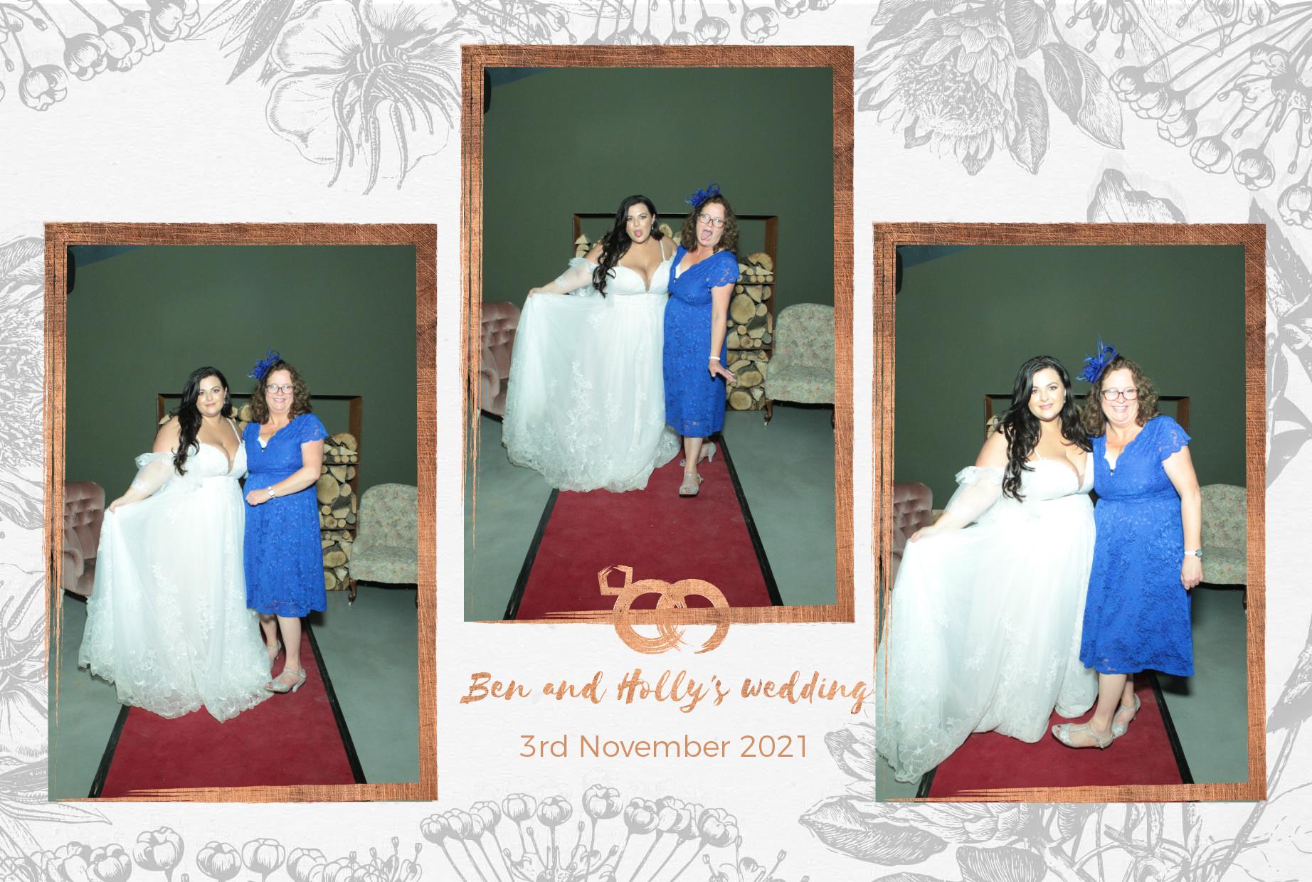 Ben & Holly's Wedding  | View more photos from the event at gallery.myphotoboothexperience.co.uk/u/MyPhotoBoothExperienceLtd/Ben-Hollys-Wedding