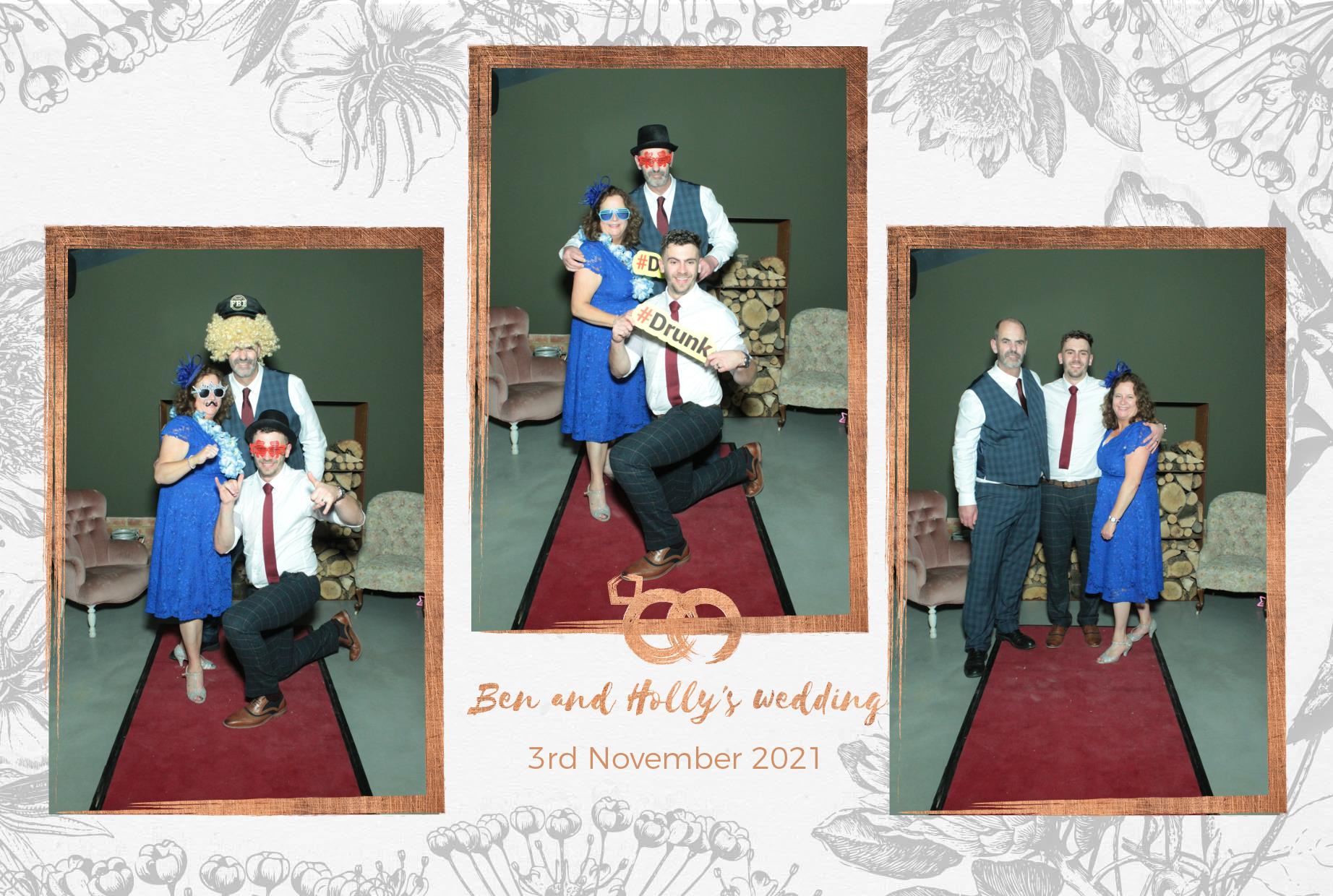 Ben & Holly's Wedding  | View more photos from the event at gallery.myphotoboothexperience.co.uk/u/MyPhotoBoothExperienceLtd/Ben-Hollys-Wedding