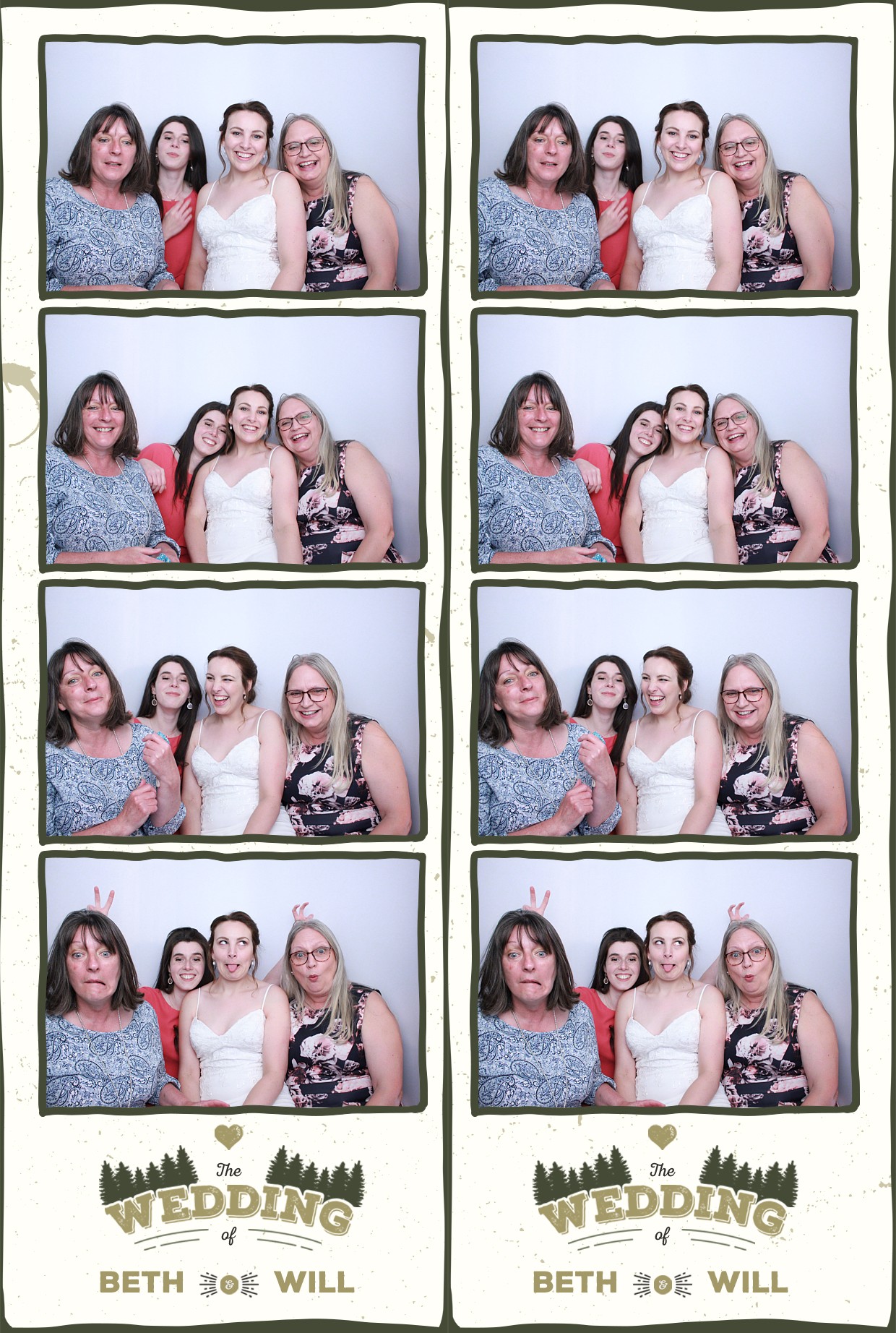 Beth & Will's Wedding | View more photos from the event at gallery.myphotoboothexperience.co.uk/u/MyPhotoBoothExperienceLtd/Beth-Wills-Wedding