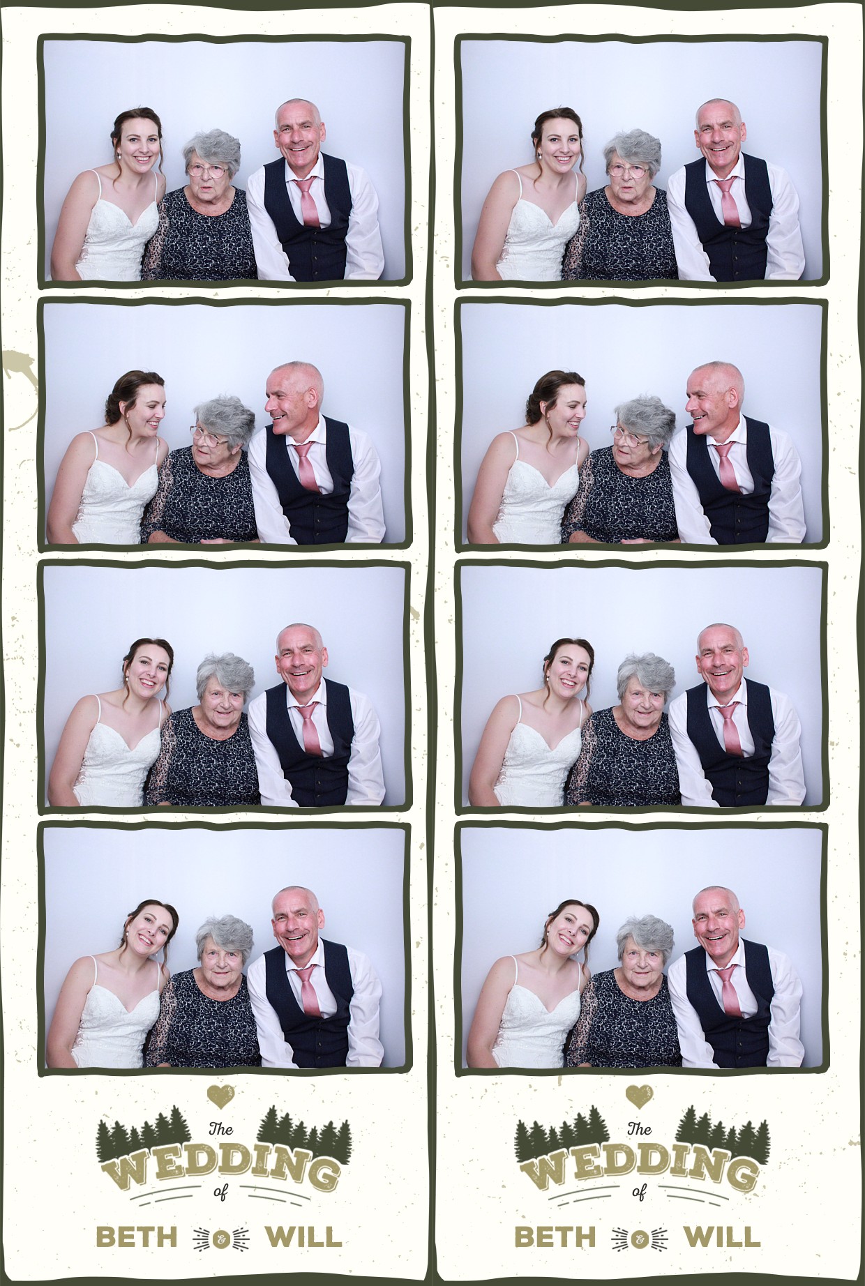Beth & Will's Wedding | View more photos from the event at gallery.myphotoboothexperience.co.uk/u/MyPhotoBoothExperienceLtd/Beth-Wills-Wedding