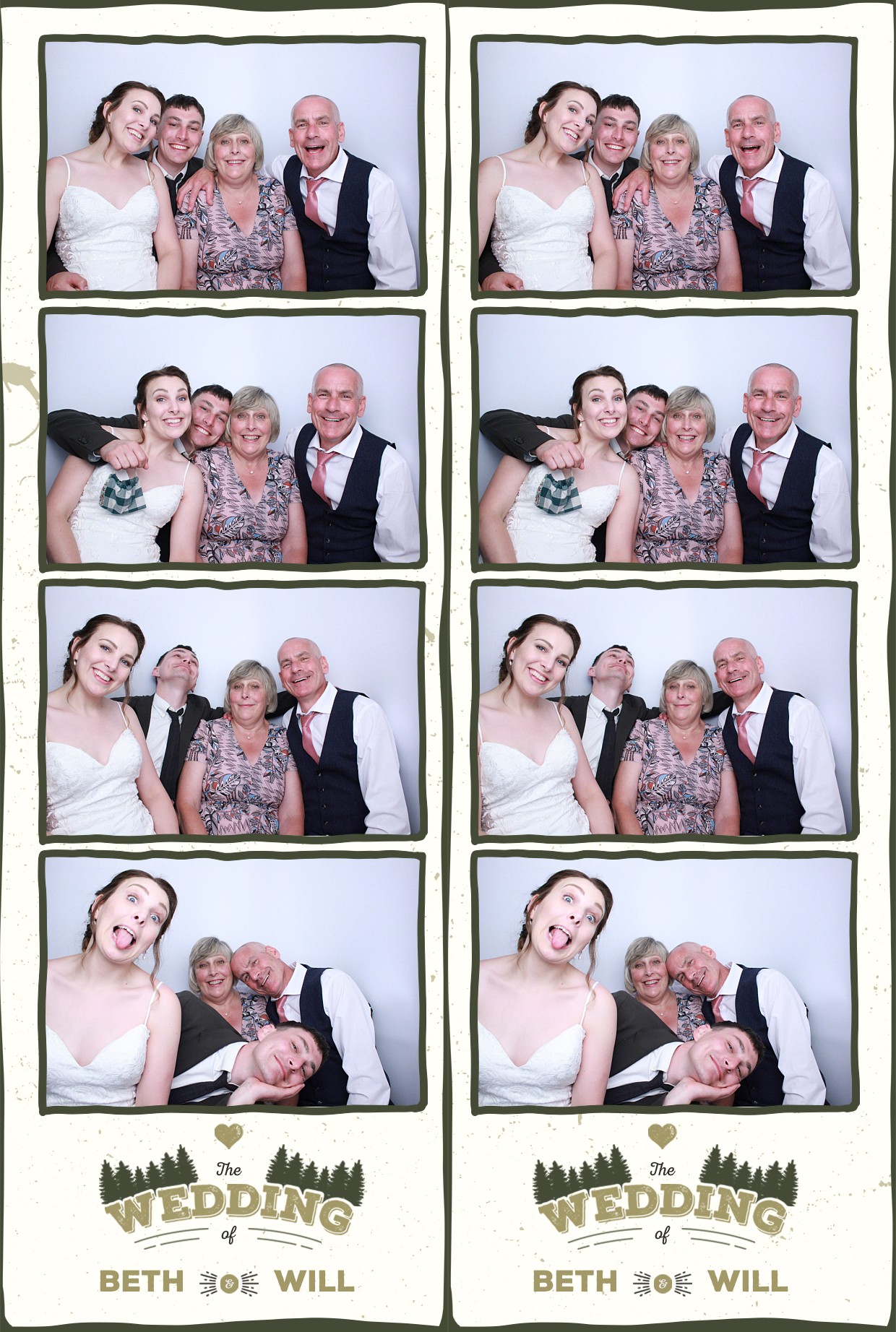 Beth & Will's Wedding | View more photos from the event at gallery.myphotoboothexperience.co.uk/u/MyPhotoBoothExperienceLtd/Beth-Wills-Wedding