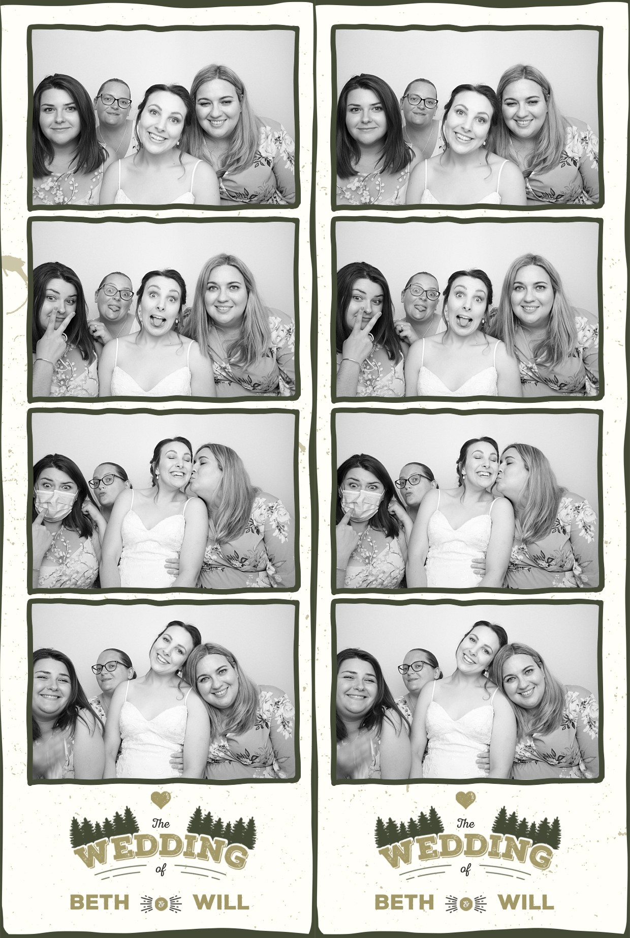 Beth & Will's Wedding | View more photos from the event at gallery.myphotoboothexperience.co.uk/u/MyPhotoBoothExperienceLtd/Beth-Wills-Wedding