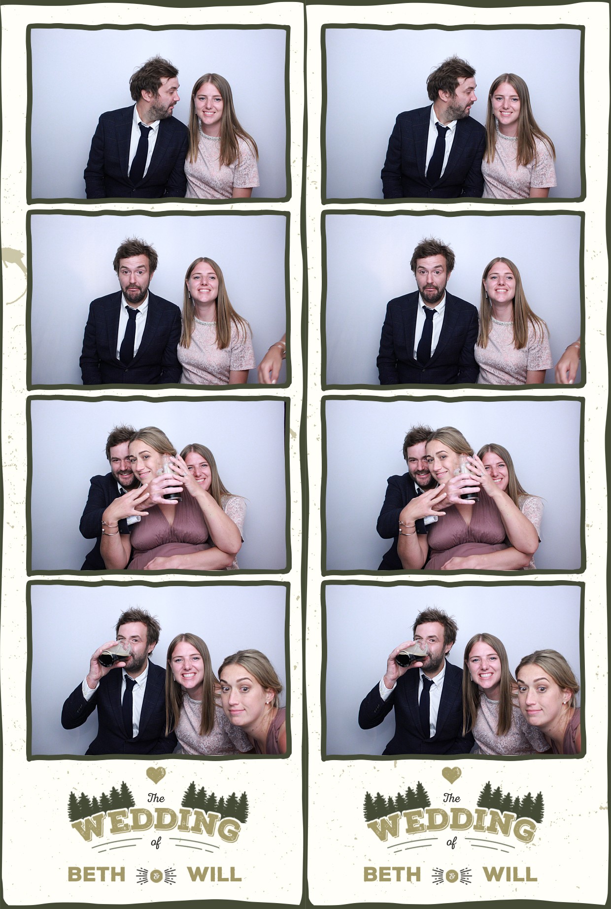 Beth & Will's Wedding | View more photos from the event at gallery.myphotoboothexperience.co.uk/u/MyPhotoBoothExperienceLtd/Beth-Wills-Wedding