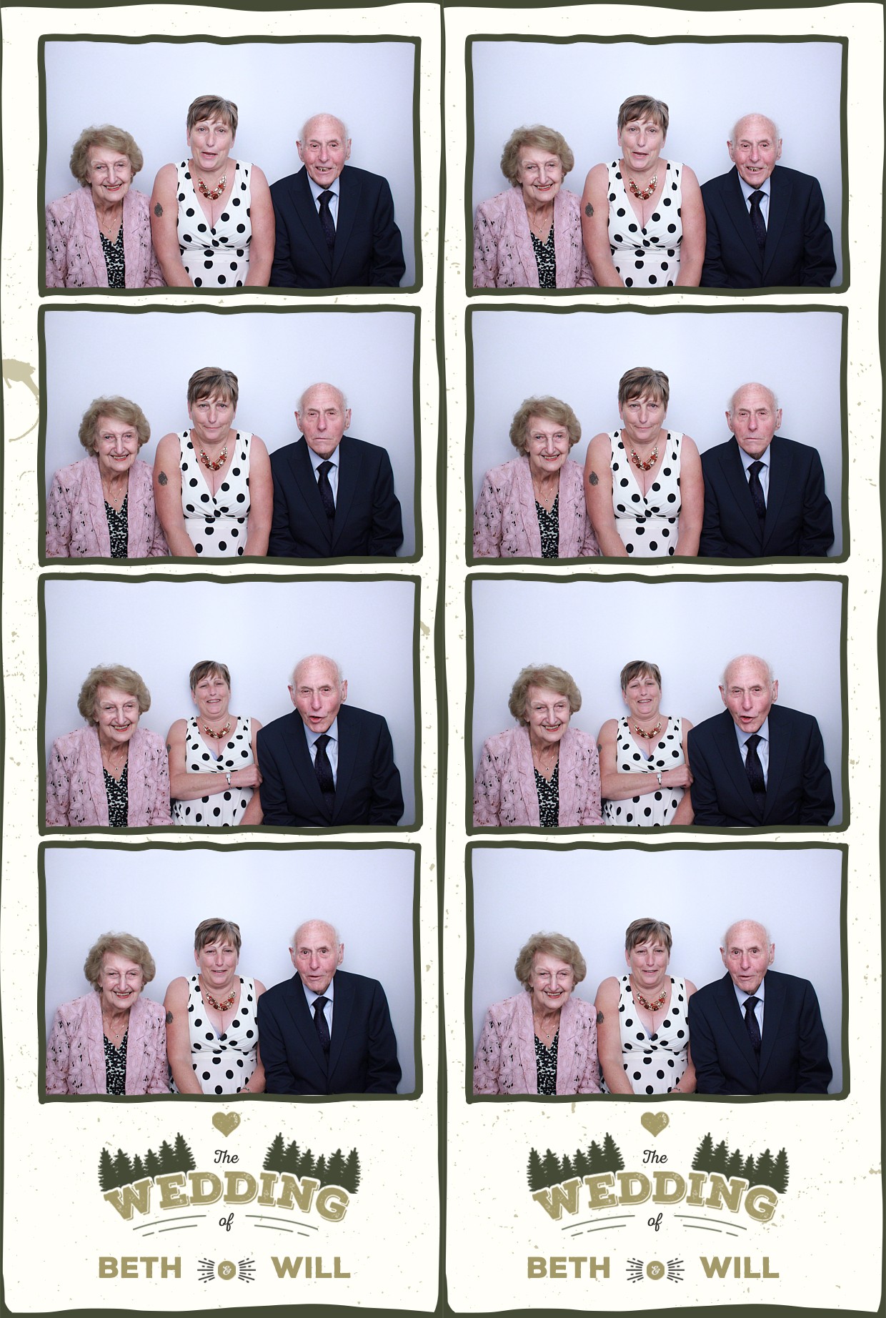 Beth & Will's Wedding | View more photos from the event at gallery.myphotoboothexperience.co.uk/u/MyPhotoBoothExperienceLtd/Beth-Wills-Wedding
