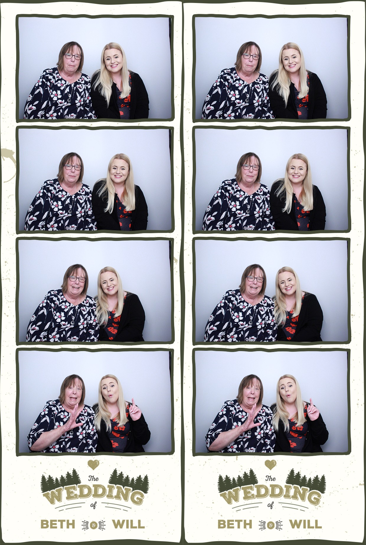 Beth & Will's Wedding | View more photos from the event at gallery.myphotoboothexperience.co.uk/u/MyPhotoBoothExperienceLtd/Beth-Wills-Wedding