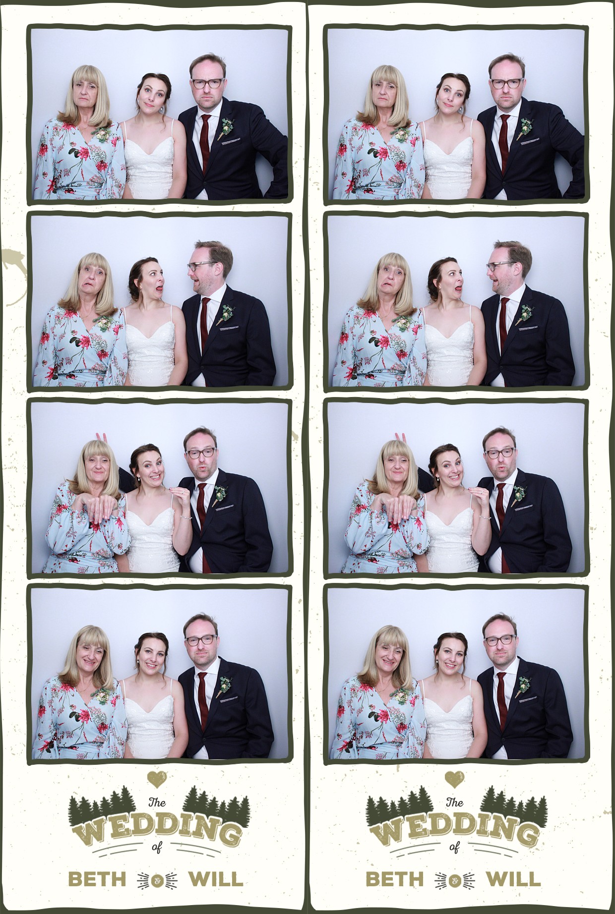 Beth & Will's Wedding | View more photos from the event at gallery.myphotoboothexperience.co.uk/u/MyPhotoBoothExperienceLtd/Beth-Wills-Wedding