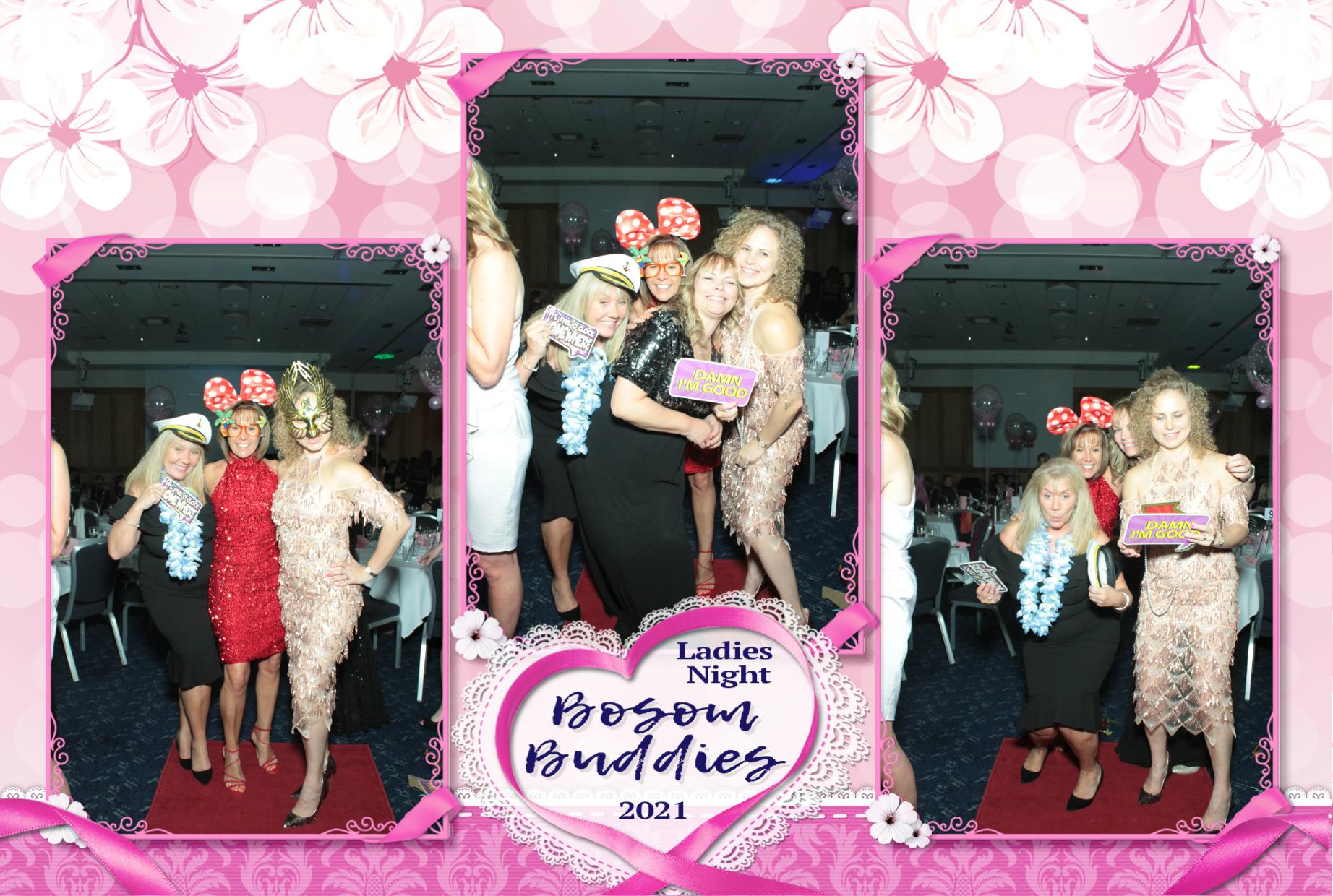 Bosom Buddies 2021 | View more photos from the event at gallery.myphotoboothexperience.co.uk/u/MyPhotoBoothExperienceLtd/Bosom-Buddies-2021