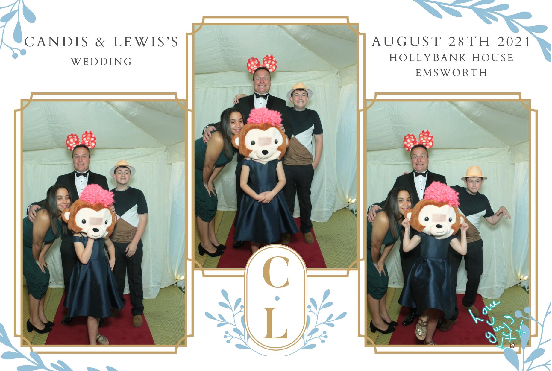 Candis and Lewis's Wedding  | View more photos from the event at gallery.myphotoboothexperience.co.uk/u/MyPhotoBoothExperienceLtd/Candis-and-Lewiss-Wedding