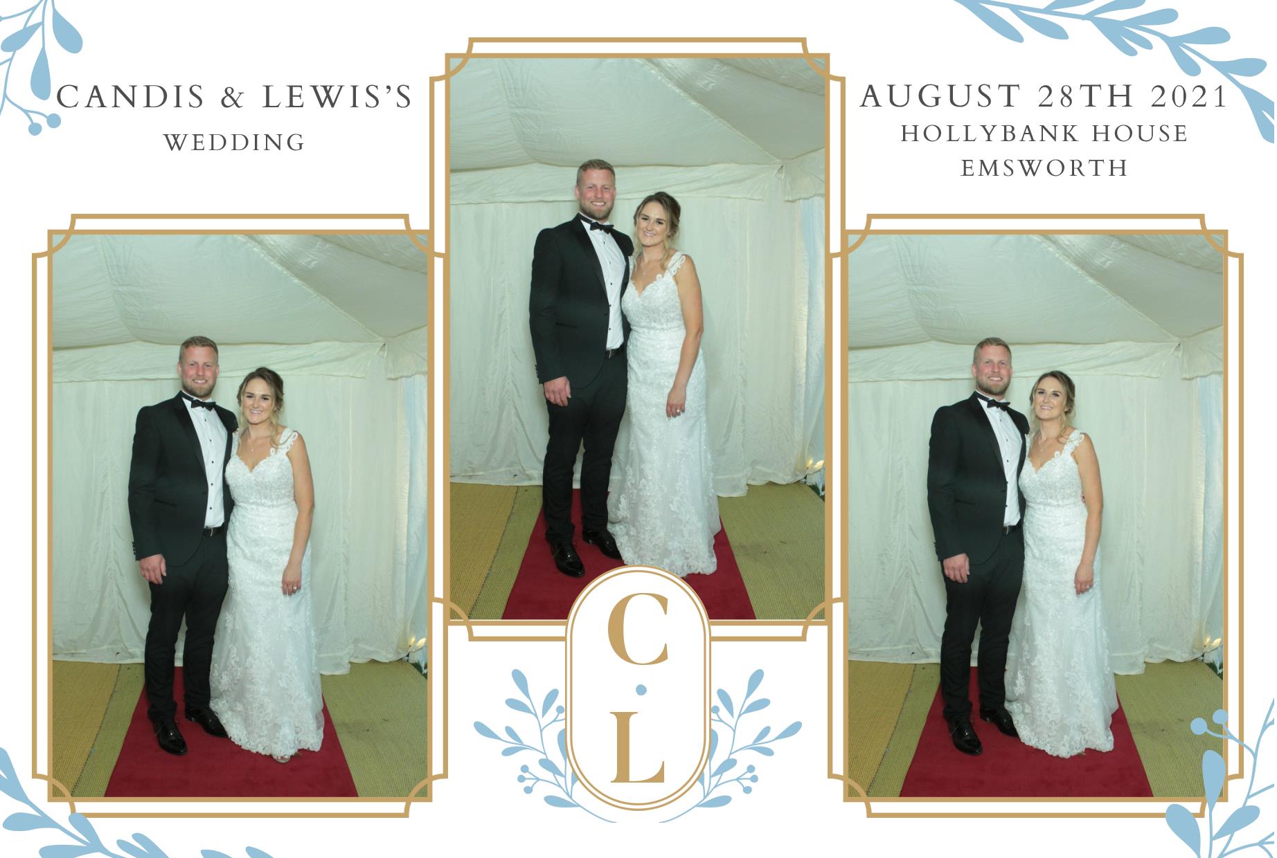 Candis and Lewis's Wedding  | View more photos from the event at gallery.myphotoboothexperience.co.uk/u/MyPhotoBoothExperienceLtd/Candis-and-Lewiss-Wedding