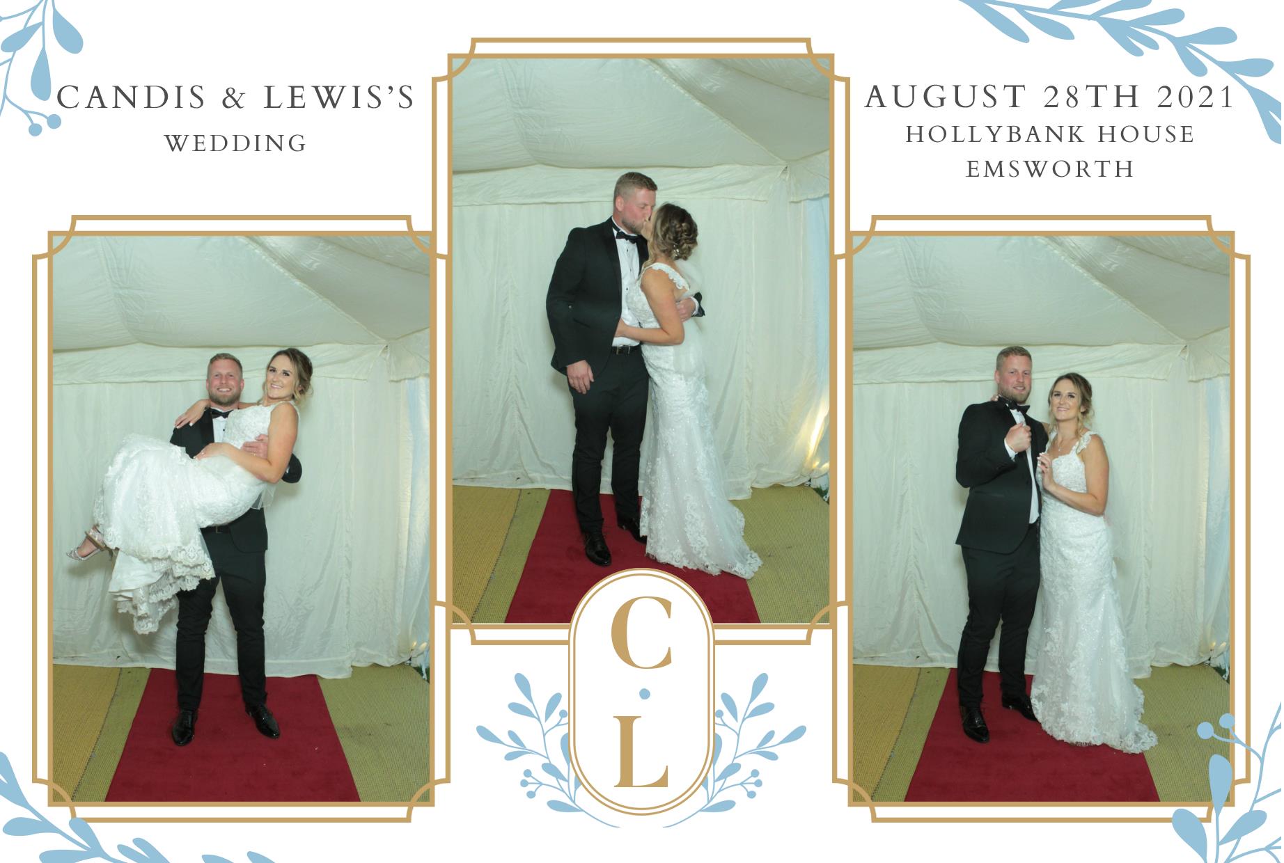 Candis and Lewis's Wedding  | View more photos from the event at gallery.myphotoboothexperience.co.uk/u/MyPhotoBoothExperienceLtd/Candis-and-Lewiss-Wedding