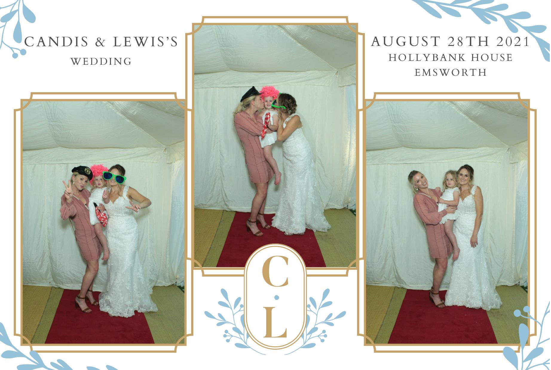 Candis and Lewis's Wedding  | View more photos from the event at gallery.myphotoboothexperience.co.uk/u/MyPhotoBoothExperienceLtd/Candis-and-Lewiss-Wedding