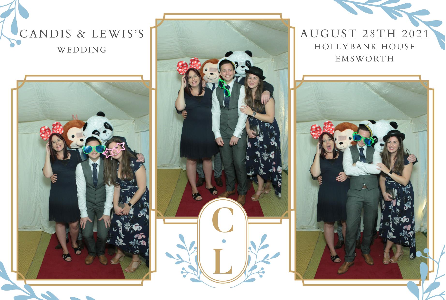 Candis and Lewis's Wedding  | View more photos from the event at gallery.myphotoboothexperience.co.uk/u/MyPhotoBoothExperienceLtd/Candis-and-Lewiss-Wedding
