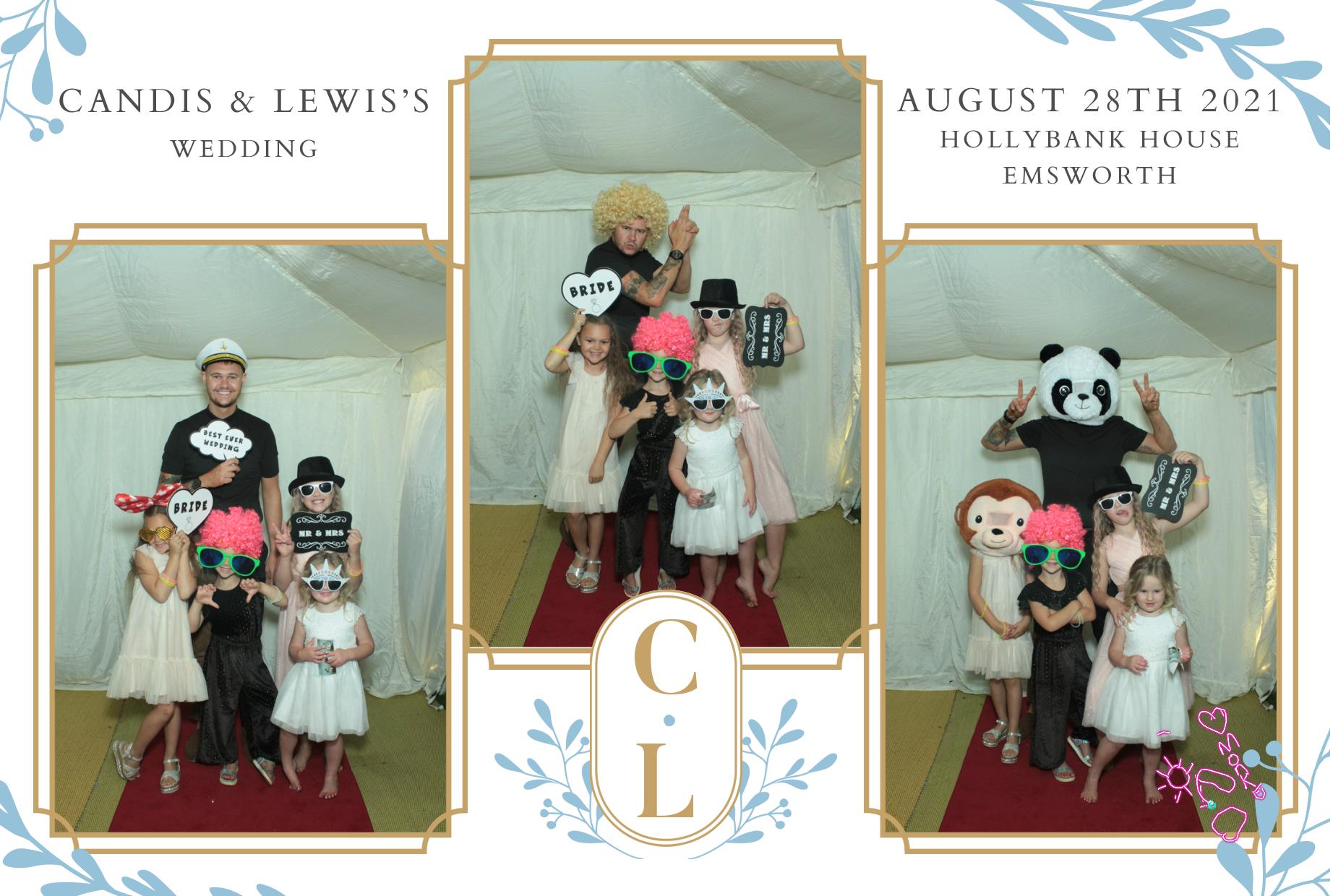 Candis and Lewis's Wedding  | View more photos from the event at gallery.myphotoboothexperience.co.uk/u/MyPhotoBoothExperienceLtd/Candis-and-Lewiss-Wedding