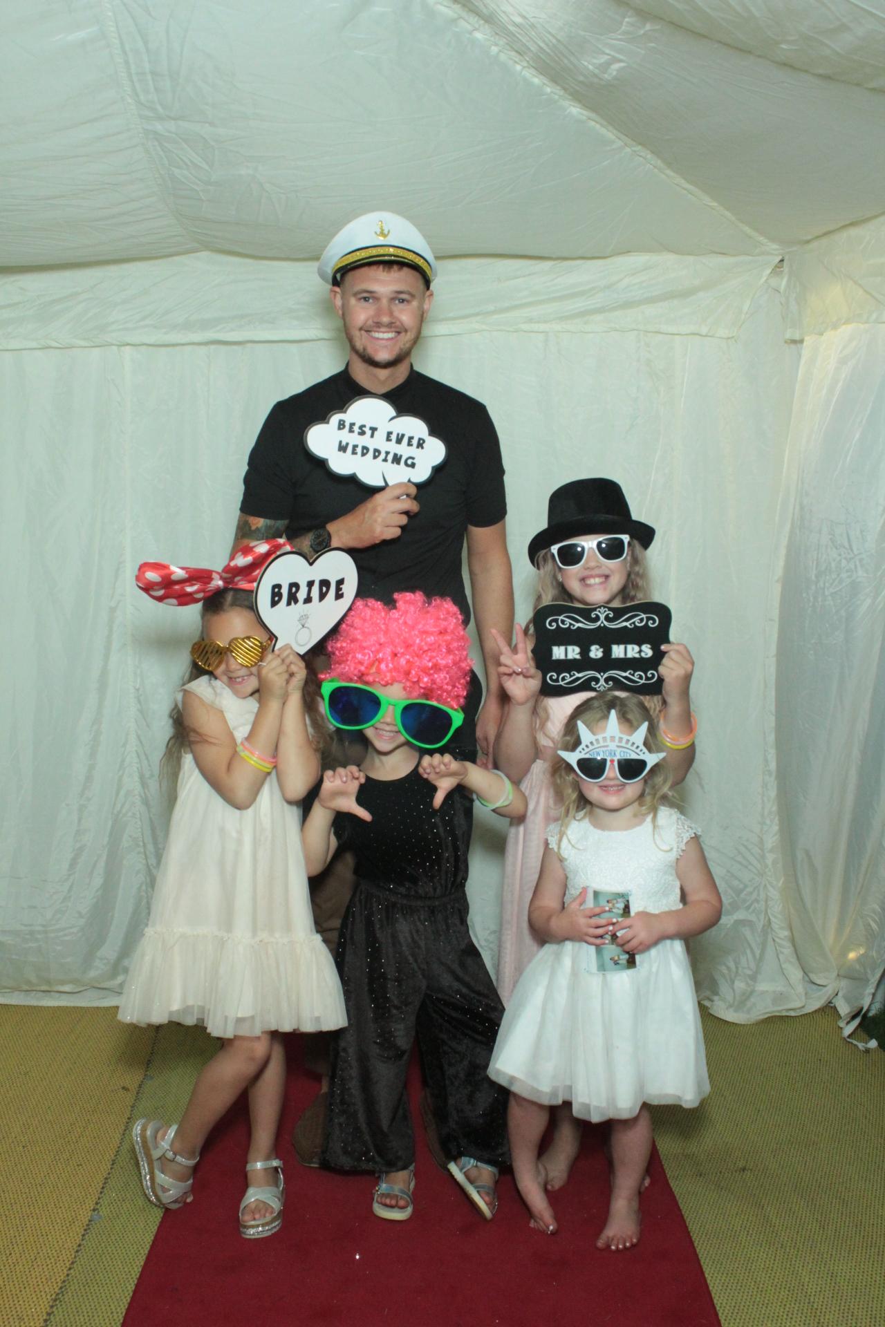 Candis and Lewis's Wedding  | View more photos from the event at gallery.myphotoboothexperience.co.uk/u/MyPhotoBoothExperienceLtd/Candis-and-Lewiss-Wedding