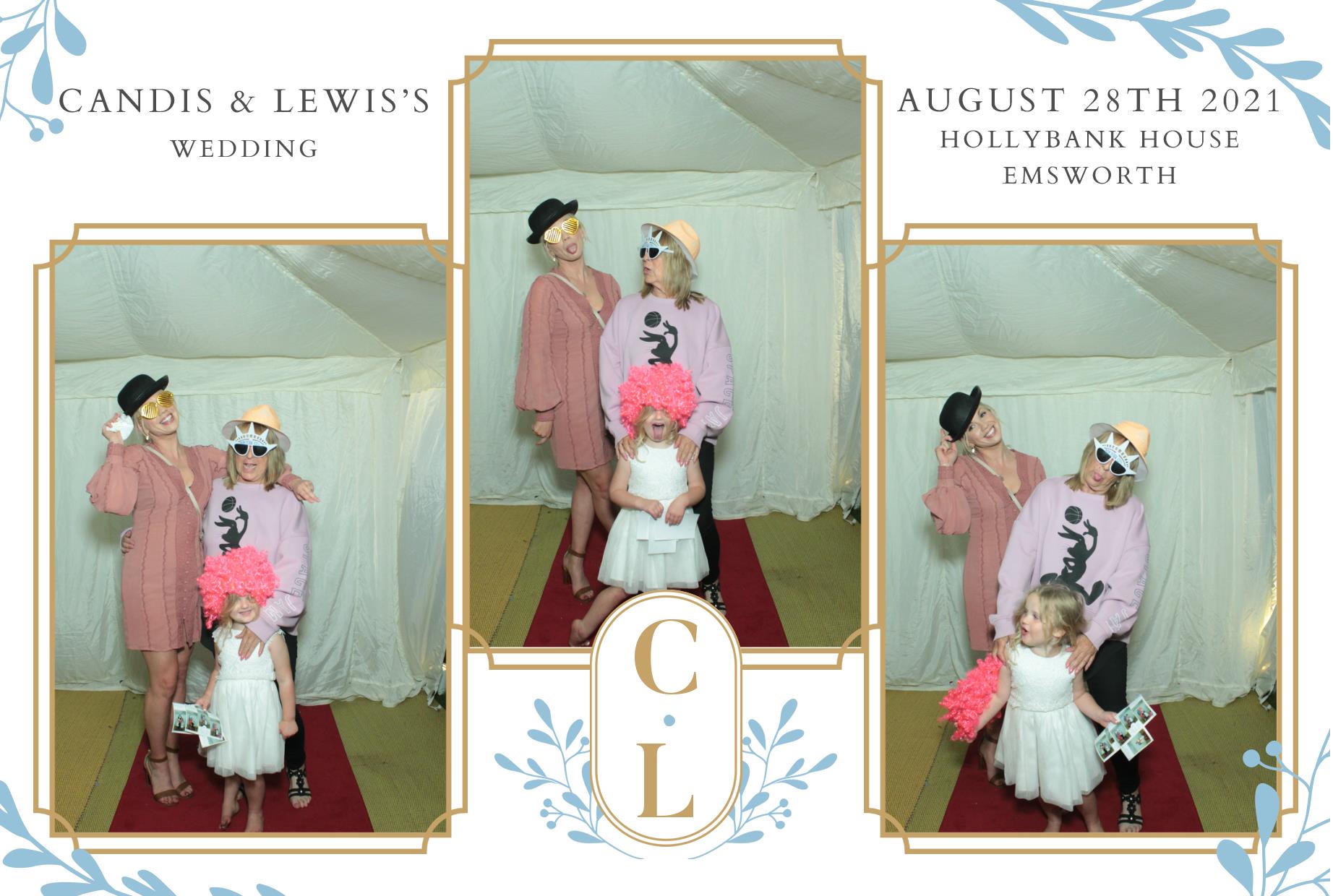 Candis and Lewis's Wedding  | View more photos from the event at gallery.myphotoboothexperience.co.uk/u/MyPhotoBoothExperienceLtd/Candis-and-Lewiss-Wedding