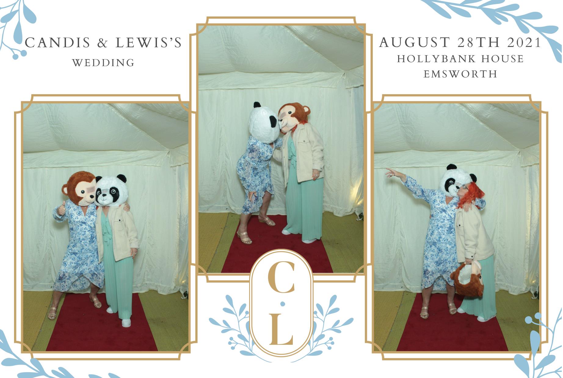 Candis and Lewis's Wedding  | View more photos from the event at gallery.myphotoboothexperience.co.uk/u/MyPhotoBoothExperienceLtd/Candis-and-Lewiss-Wedding