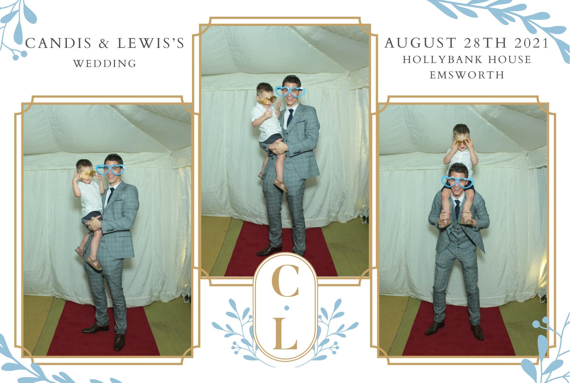 Candis and Lewis's Wedding  | View more photos from the event at gallery.myphotoboothexperience.co.uk/u/MyPhotoBoothExperienceLtd/Candis-and-Lewiss-Wedding