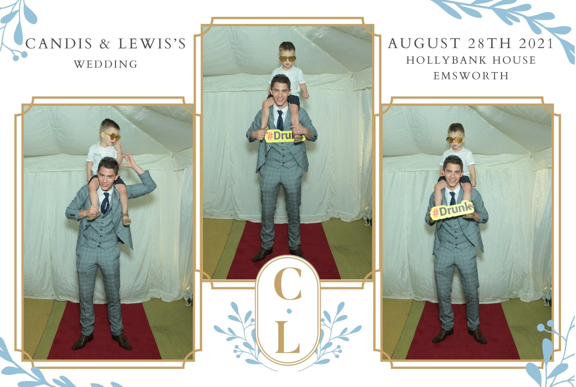 Candis and Lewis's Wedding  | View more photos from the event at gallery.myphotoboothexperience.co.uk/u/MyPhotoBoothExperienceLtd/Candis-and-Lewiss-Wedding