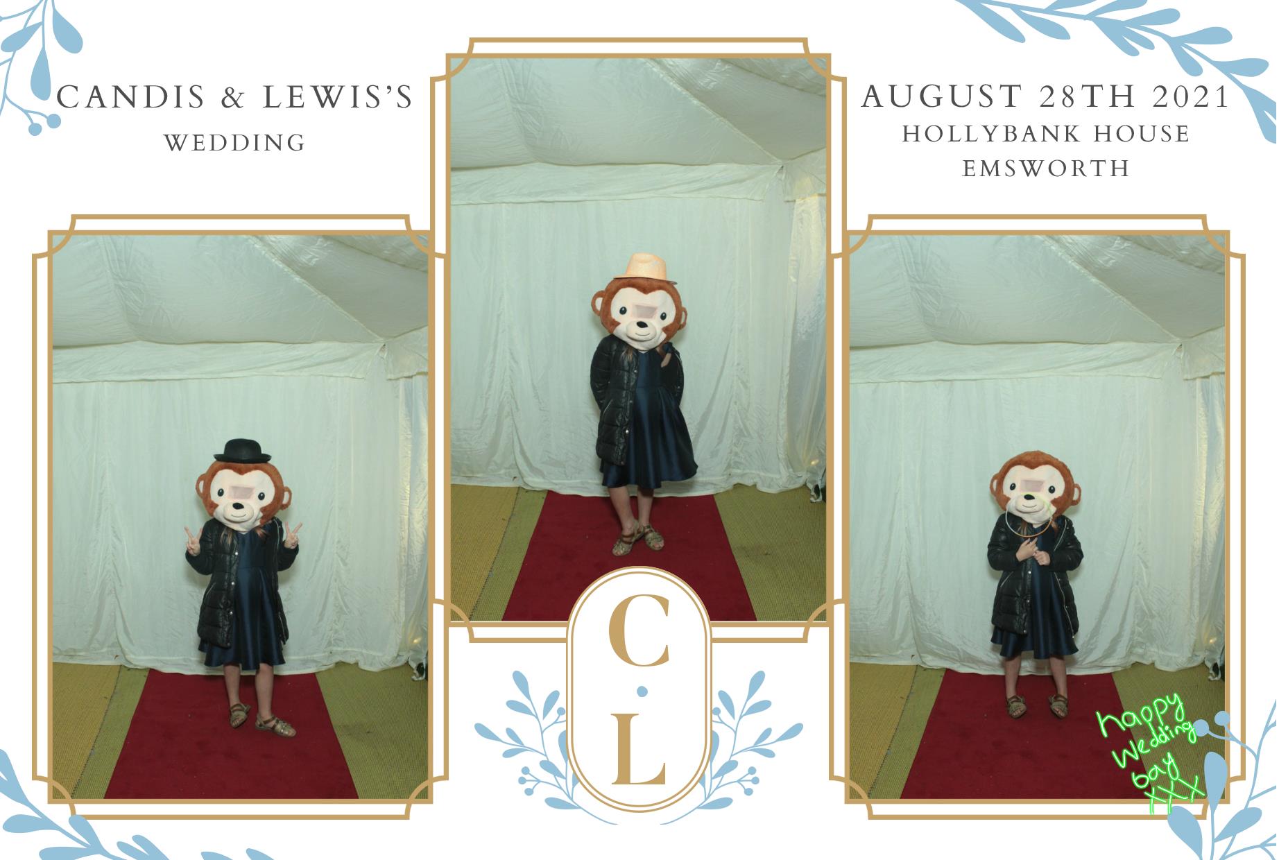 Candis and Lewis's Wedding  | View more photos from the event at gallery.myphotoboothexperience.co.uk/u/MyPhotoBoothExperienceLtd/Candis-and-Lewiss-Wedding