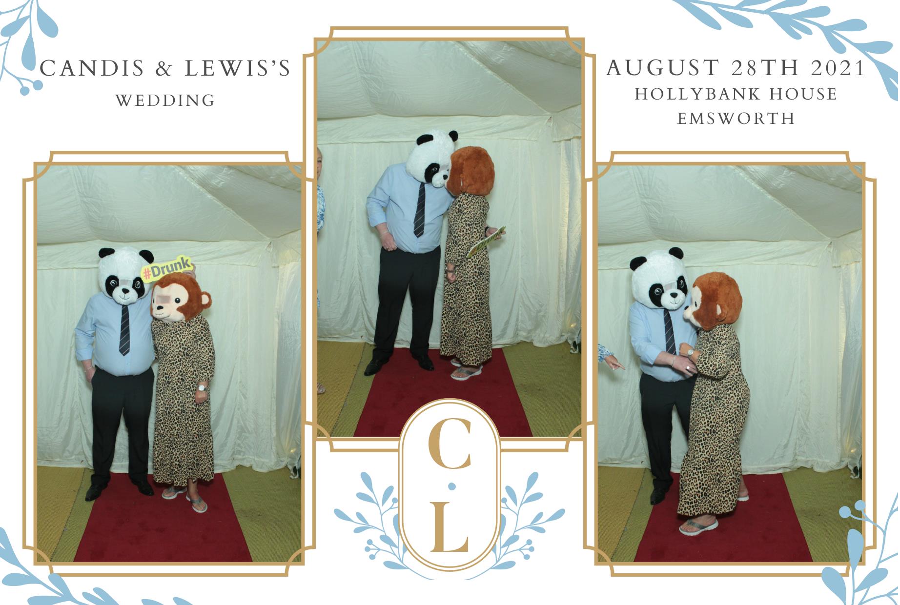 Candis and Lewis's Wedding  | View more photos from the event at gallery.myphotoboothexperience.co.uk/u/MyPhotoBoothExperienceLtd/Candis-and-Lewiss-Wedding