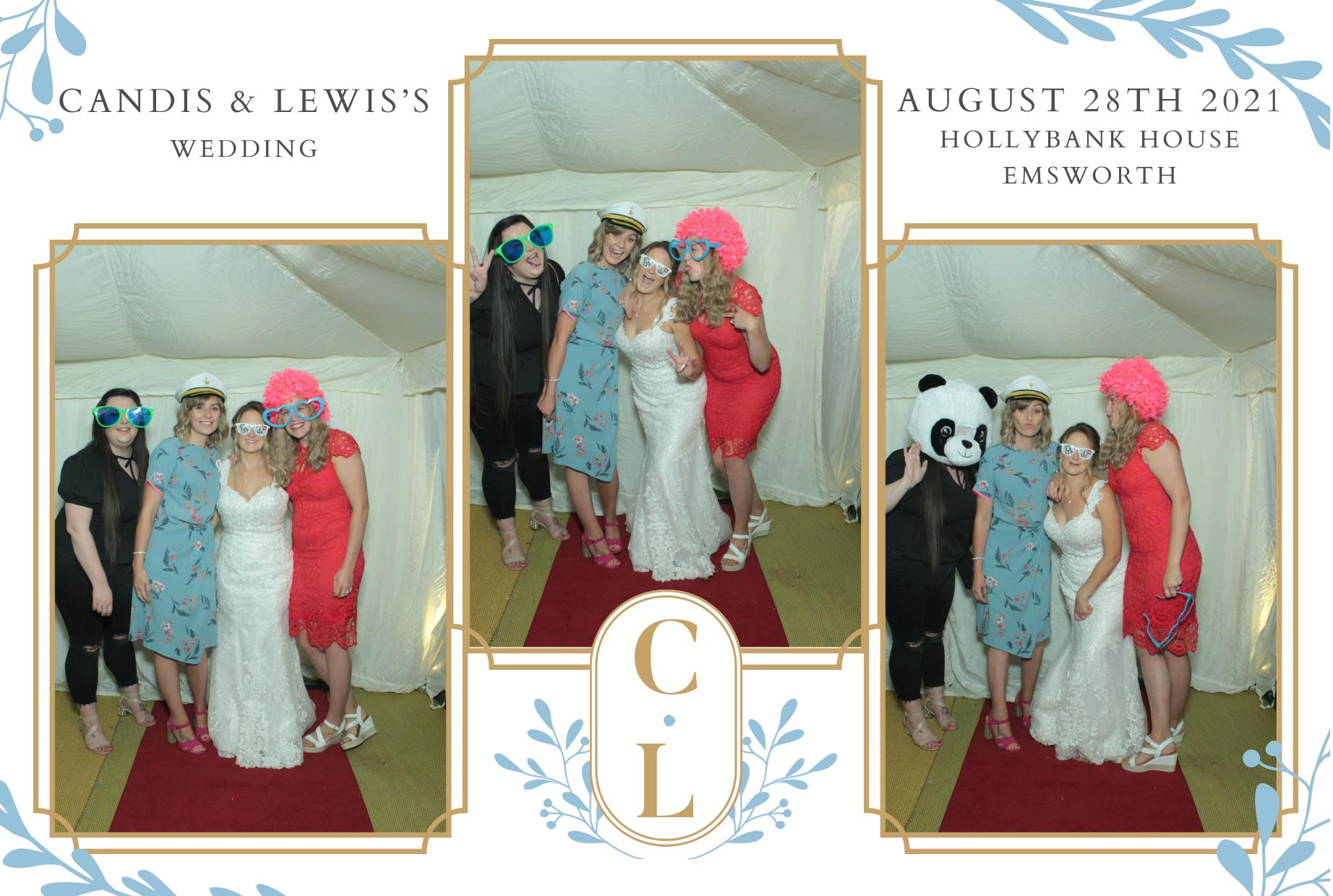 Candis and Lewis's Wedding  | View more photos from the event at gallery.myphotoboothexperience.co.uk/u/MyPhotoBoothExperienceLtd/Candis-and-Lewiss-Wedding