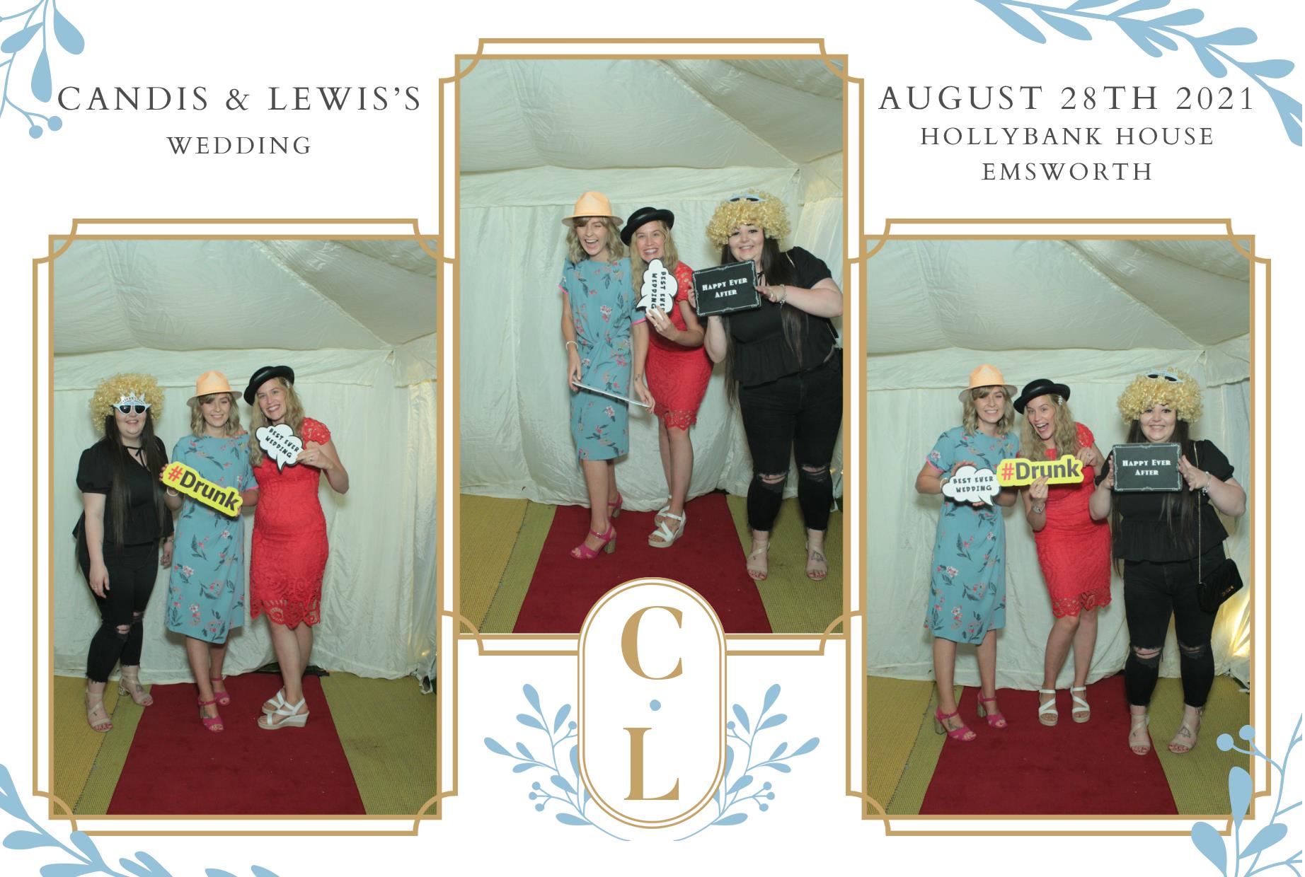 Candis and Lewis's Wedding  | View more photos from the event at gallery.myphotoboothexperience.co.uk/u/MyPhotoBoothExperienceLtd/Candis-and-Lewiss-Wedding