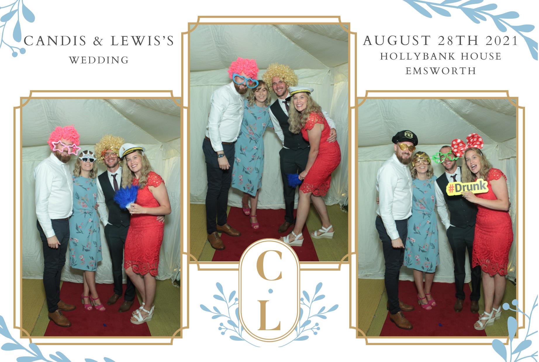 Candis and Lewis's Wedding  | View more photos from the event at gallery.myphotoboothexperience.co.uk/u/MyPhotoBoothExperienceLtd/Candis-and-Lewiss-Wedding