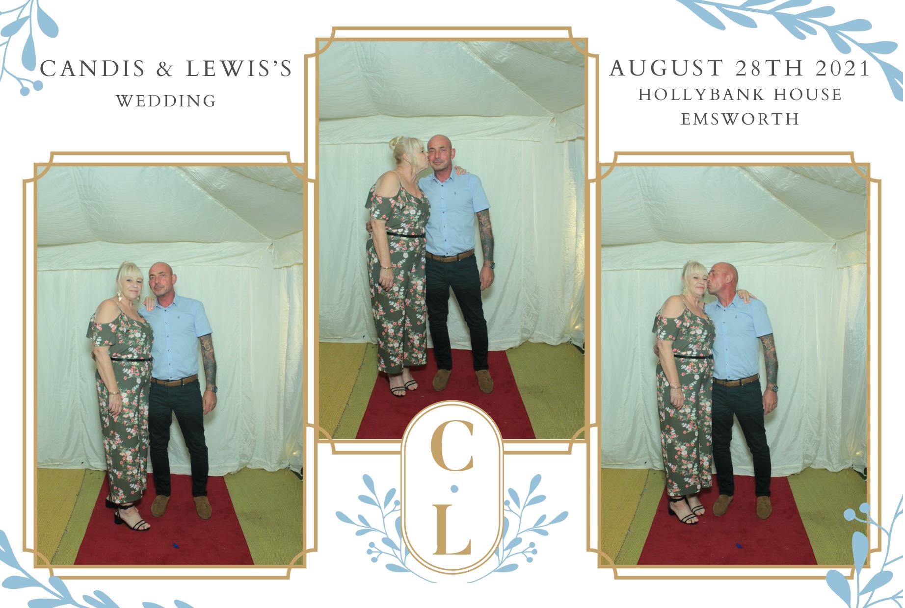 Candis and Lewis's Wedding  | View more photos from the event at gallery.myphotoboothexperience.co.uk/u/MyPhotoBoothExperienceLtd/Candis-and-Lewiss-Wedding
