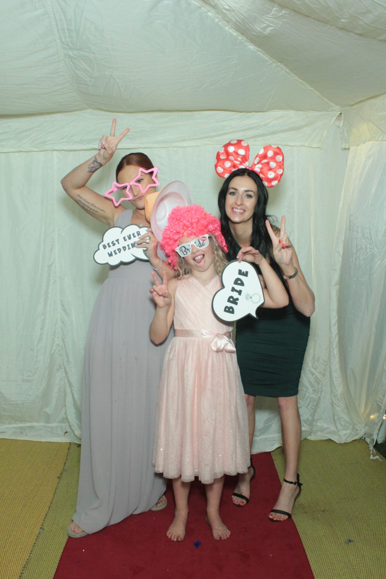 Candis and Lewis's Wedding  | View more photos from the event at gallery.myphotoboothexperience.co.uk/u/MyPhotoBoothExperienceLtd/Candis-and-Lewiss-Wedding