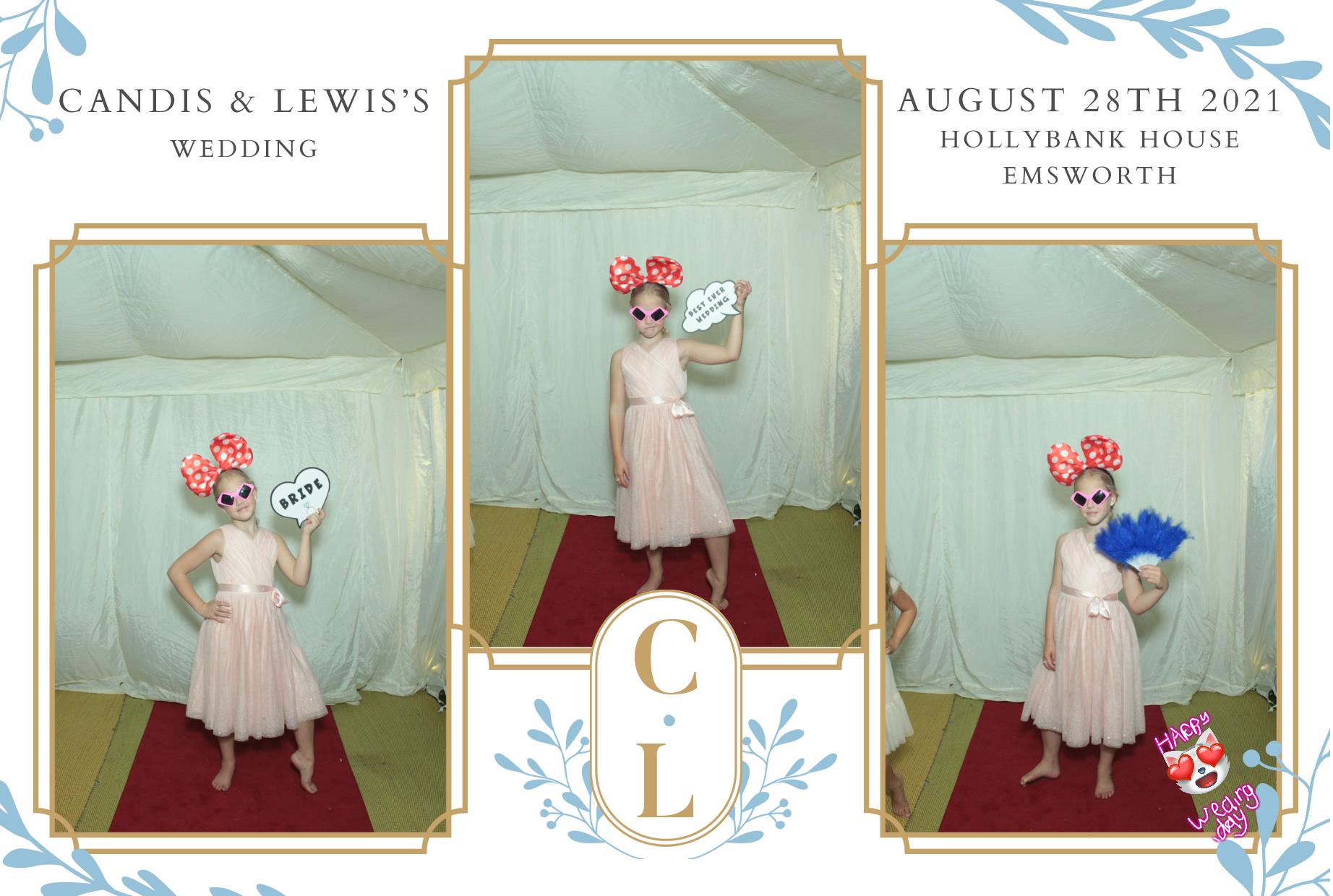 Candis and Lewis's Wedding  | View more photos from the event at gallery.myphotoboothexperience.co.uk/u/MyPhotoBoothExperienceLtd/Candis-and-Lewiss-Wedding
