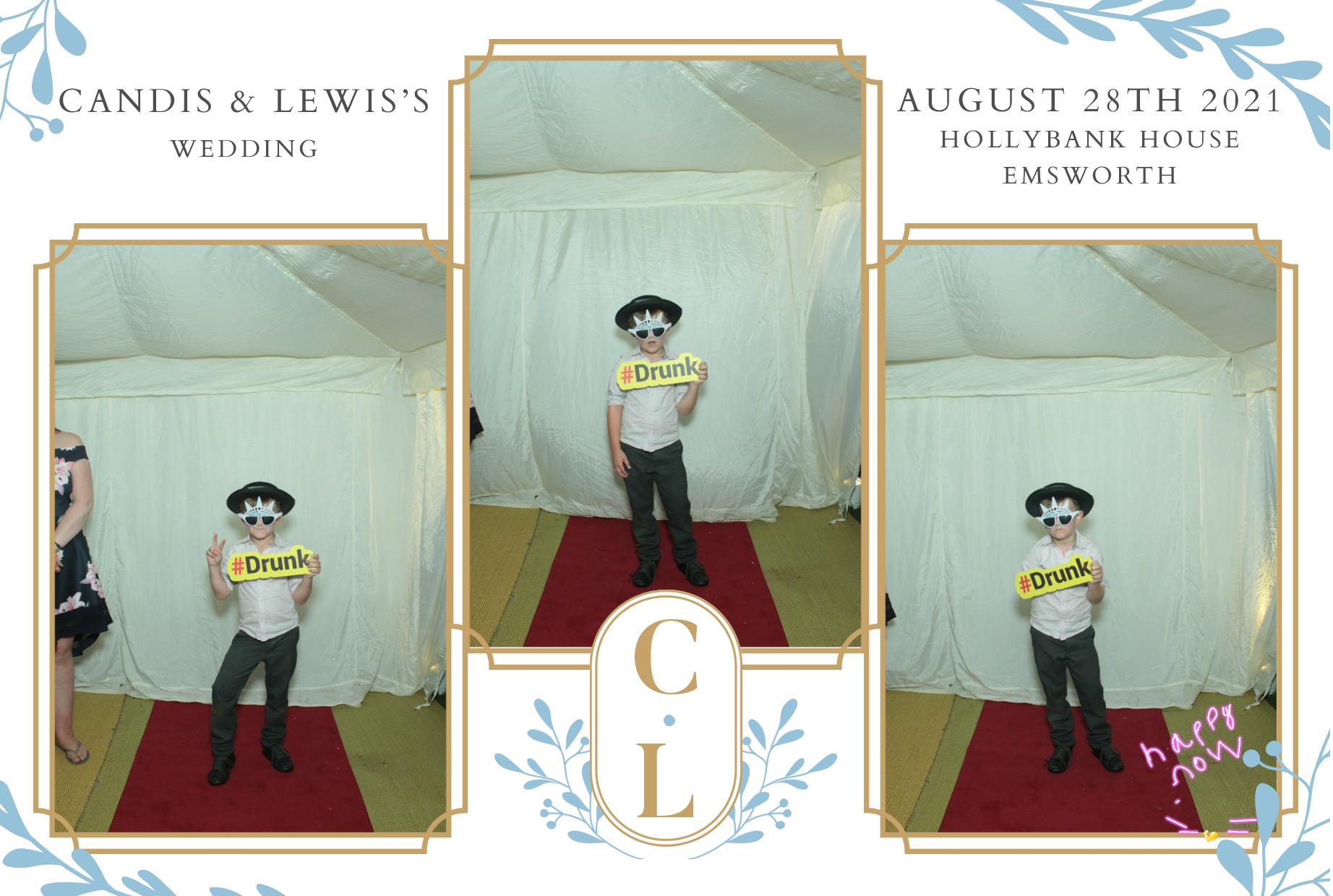 Candis and Lewis's Wedding  | View more photos from the event at gallery.myphotoboothexperience.co.uk/u/MyPhotoBoothExperienceLtd/Candis-and-Lewiss-Wedding