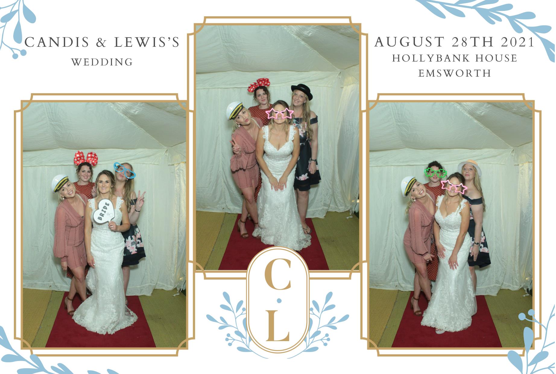 Candis and Lewis's Wedding  | View more photos from the event at gallery.myphotoboothexperience.co.uk/u/MyPhotoBoothExperienceLtd/Candis-and-Lewiss-Wedding