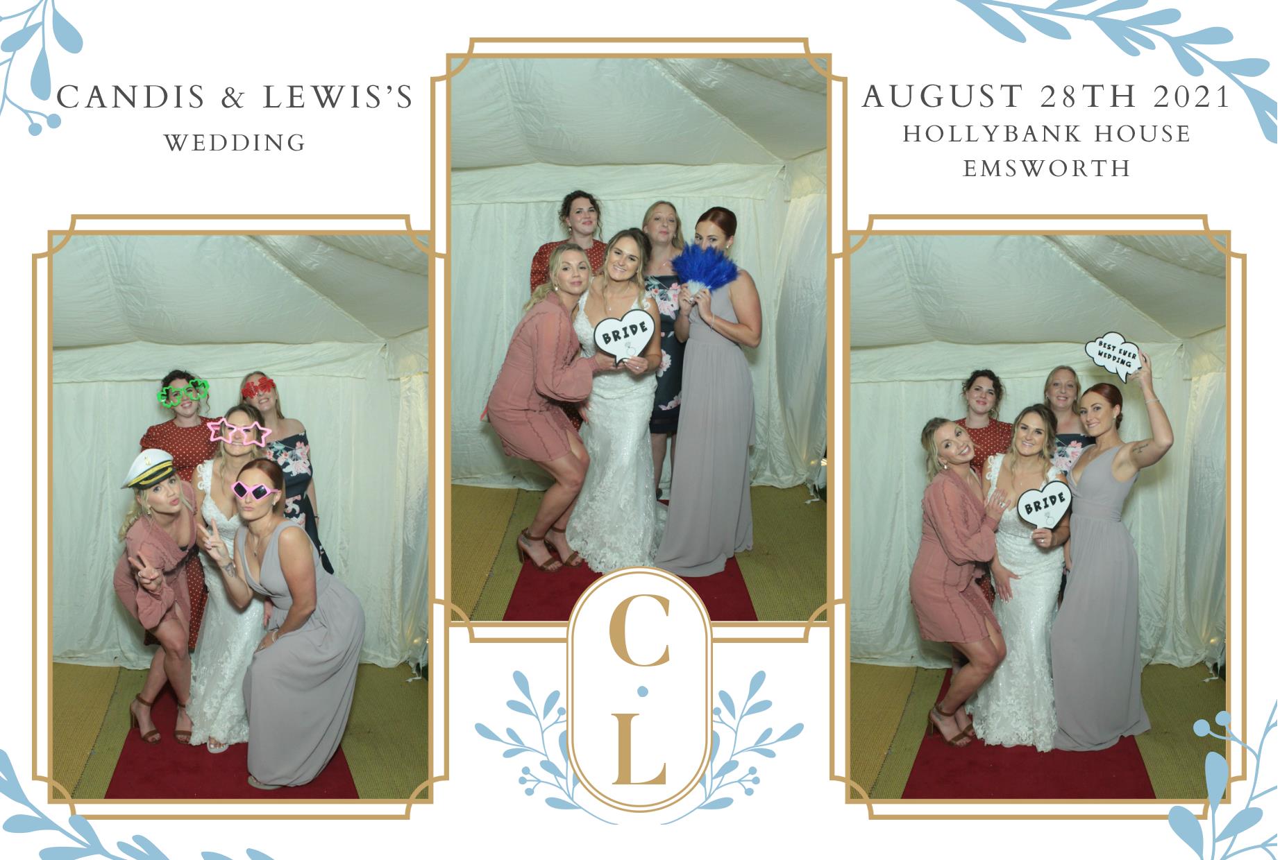 Candis and Lewis's Wedding  | View more photos from the event at gallery.myphotoboothexperience.co.uk/u/MyPhotoBoothExperienceLtd/Candis-and-Lewiss-Wedding