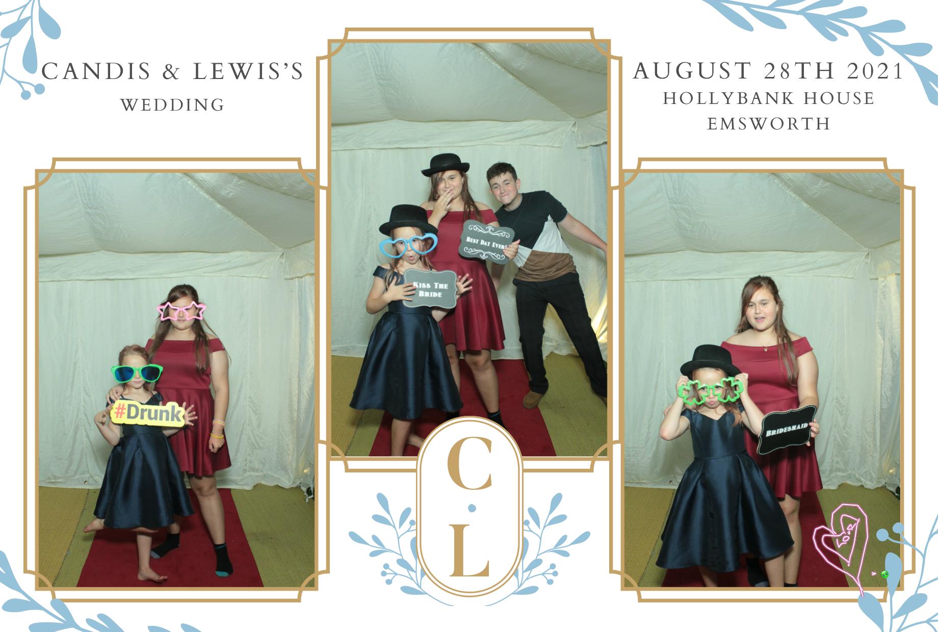 Candis and Lewis's Wedding  | View more photos from the event at gallery.myphotoboothexperience.co.uk/u/MyPhotoBoothExperienceLtd/Candis-and-Lewiss-Wedding