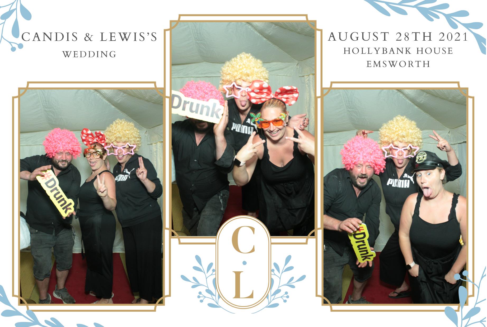 Candis and Lewis's Wedding  | View more photos from the event at gallery.myphotoboothexperience.co.uk/u/MyPhotoBoothExperienceLtd/Candis-and-Lewiss-Wedding